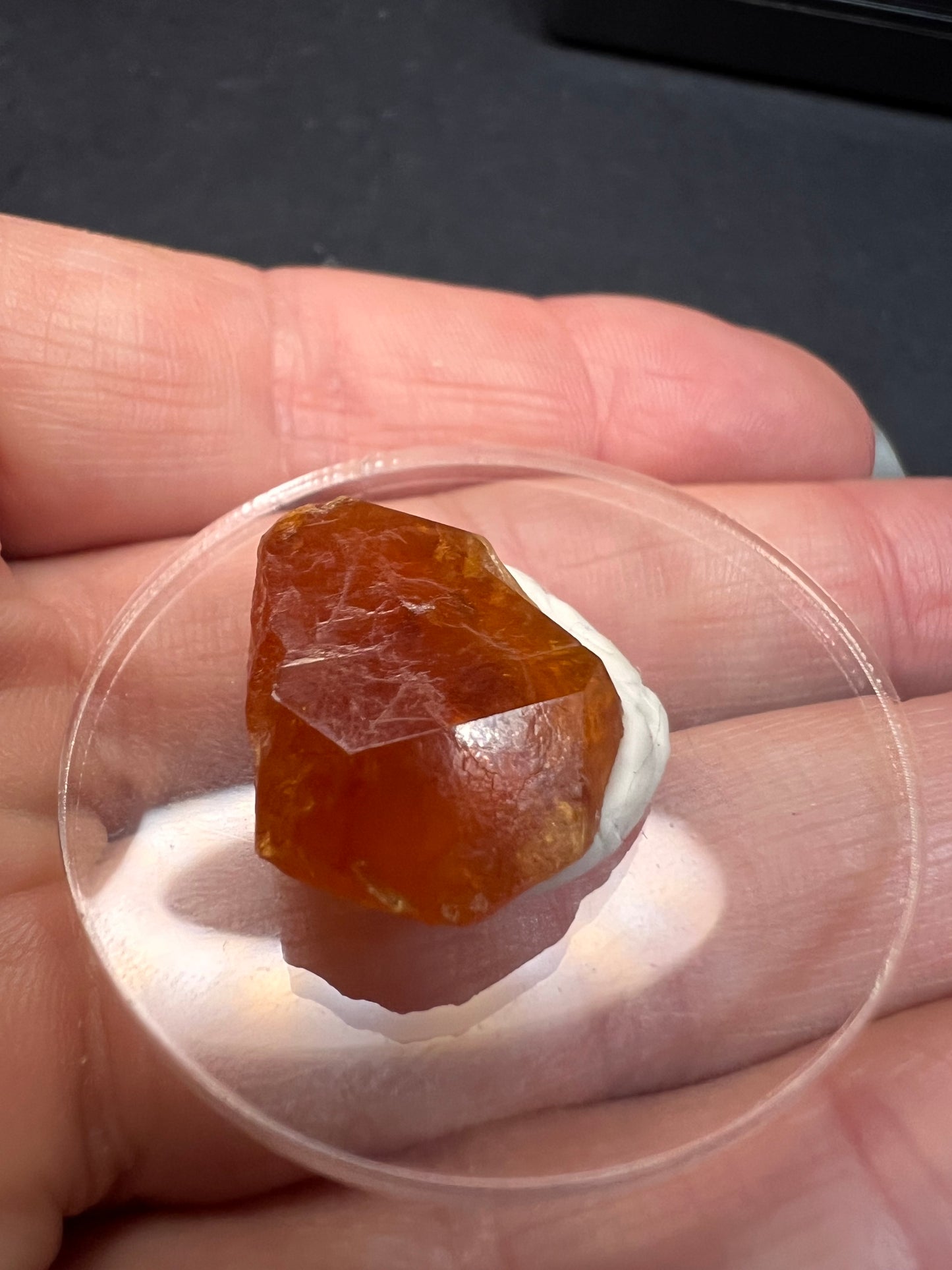 Spessartine garnet specimen from Africa