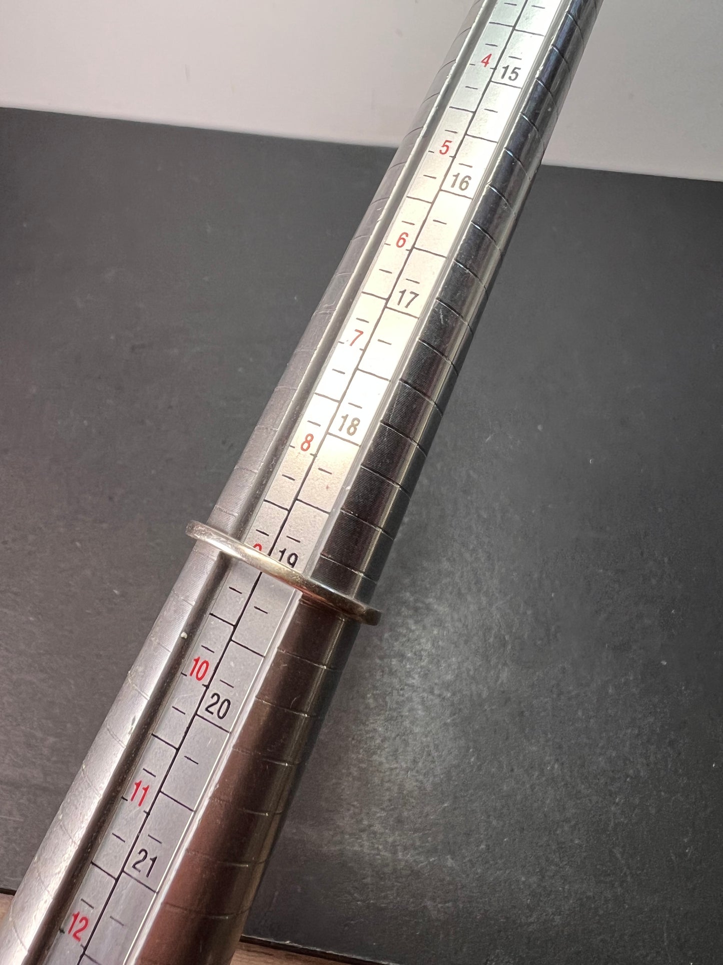 Trillium cut blue topaz bypass ring in rhodium over sterling silver size 9