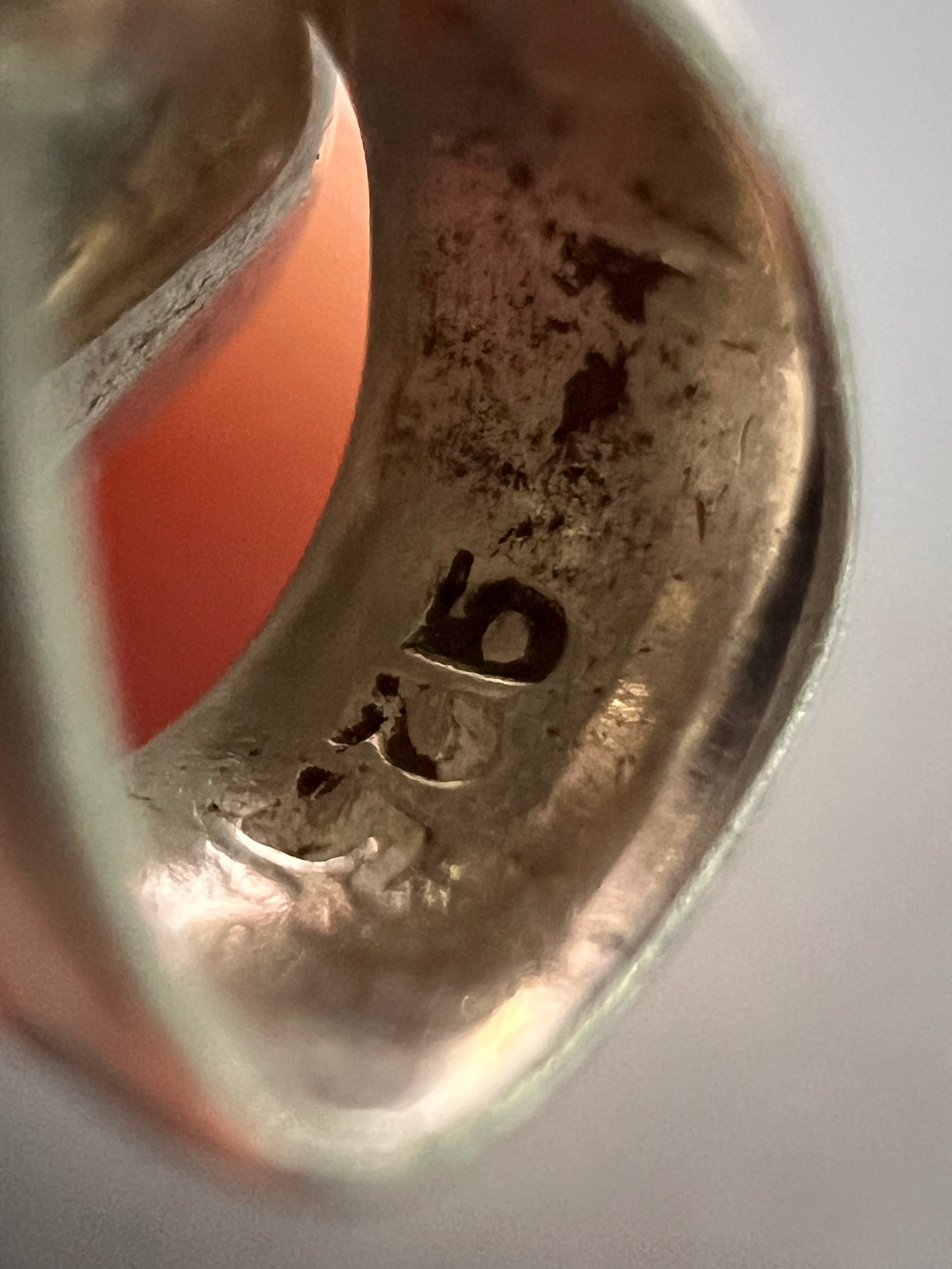 NEW Rose Quartz oval gemstone sterling silver pendant 5.62 grams