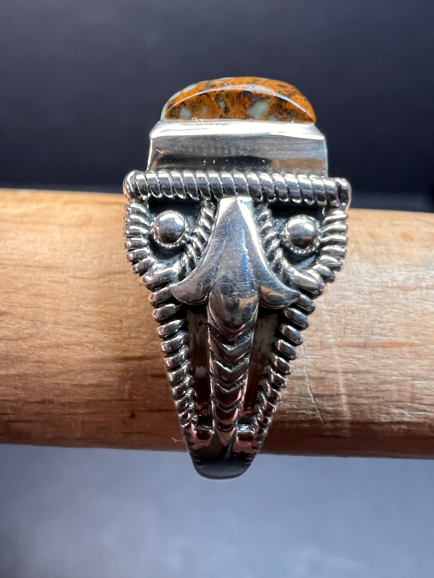 NEW Blue Horizon turquoise sterling silver ring size 7