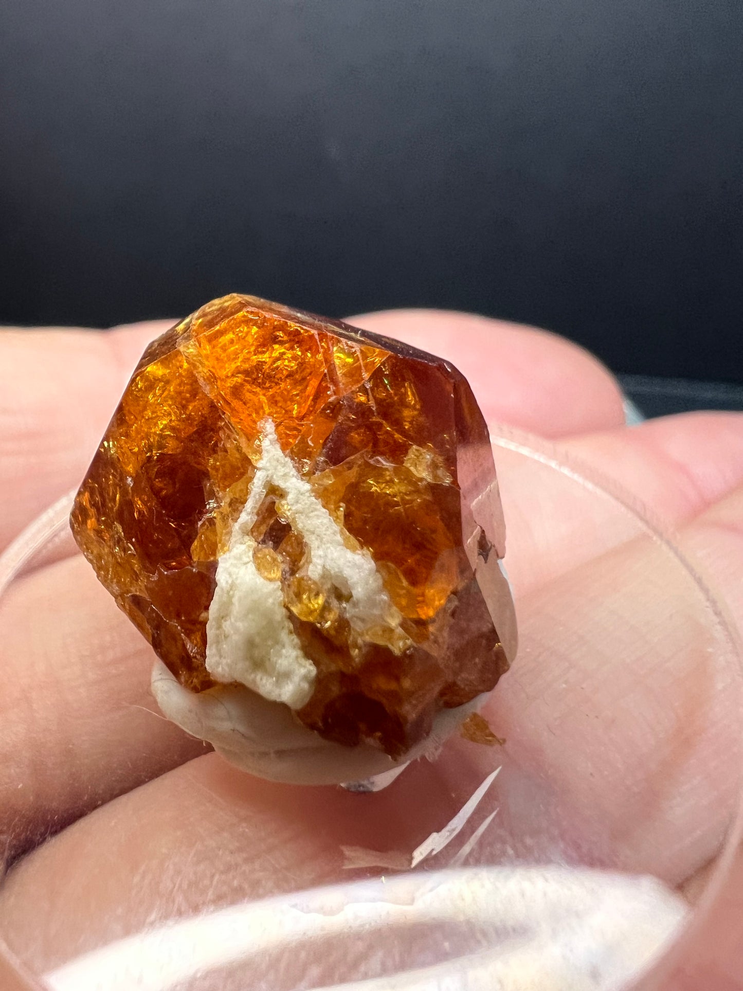 Spessartine garnet specimen from Africa