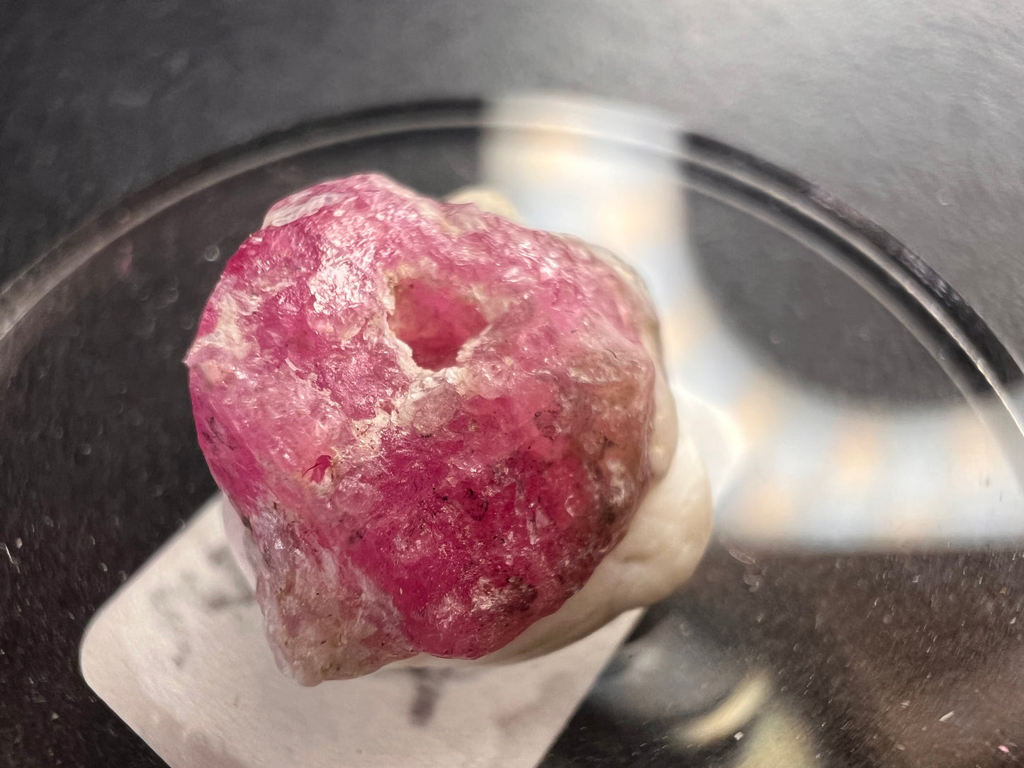Ruby rough specimen from Afghanistan