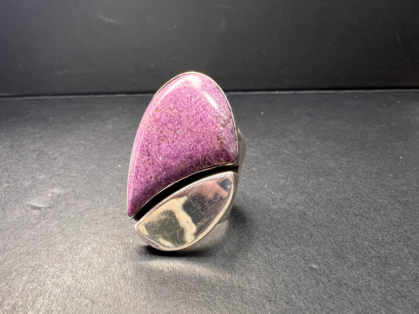 Jay King DRT stichtite sterling silver ring size 6
