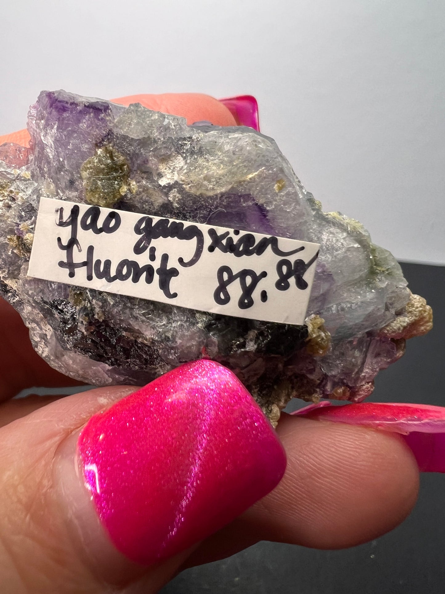 Yaogangxian fluorite specimen