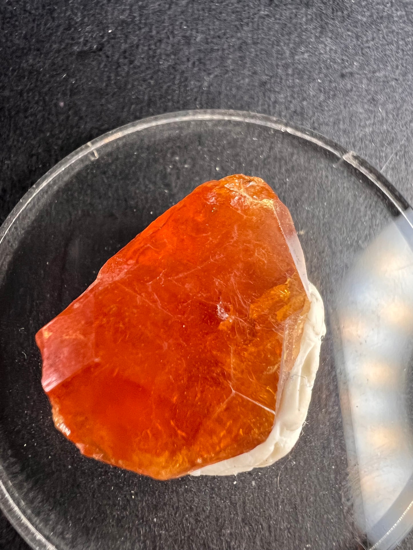 Spessartine garnet specimen from Africa