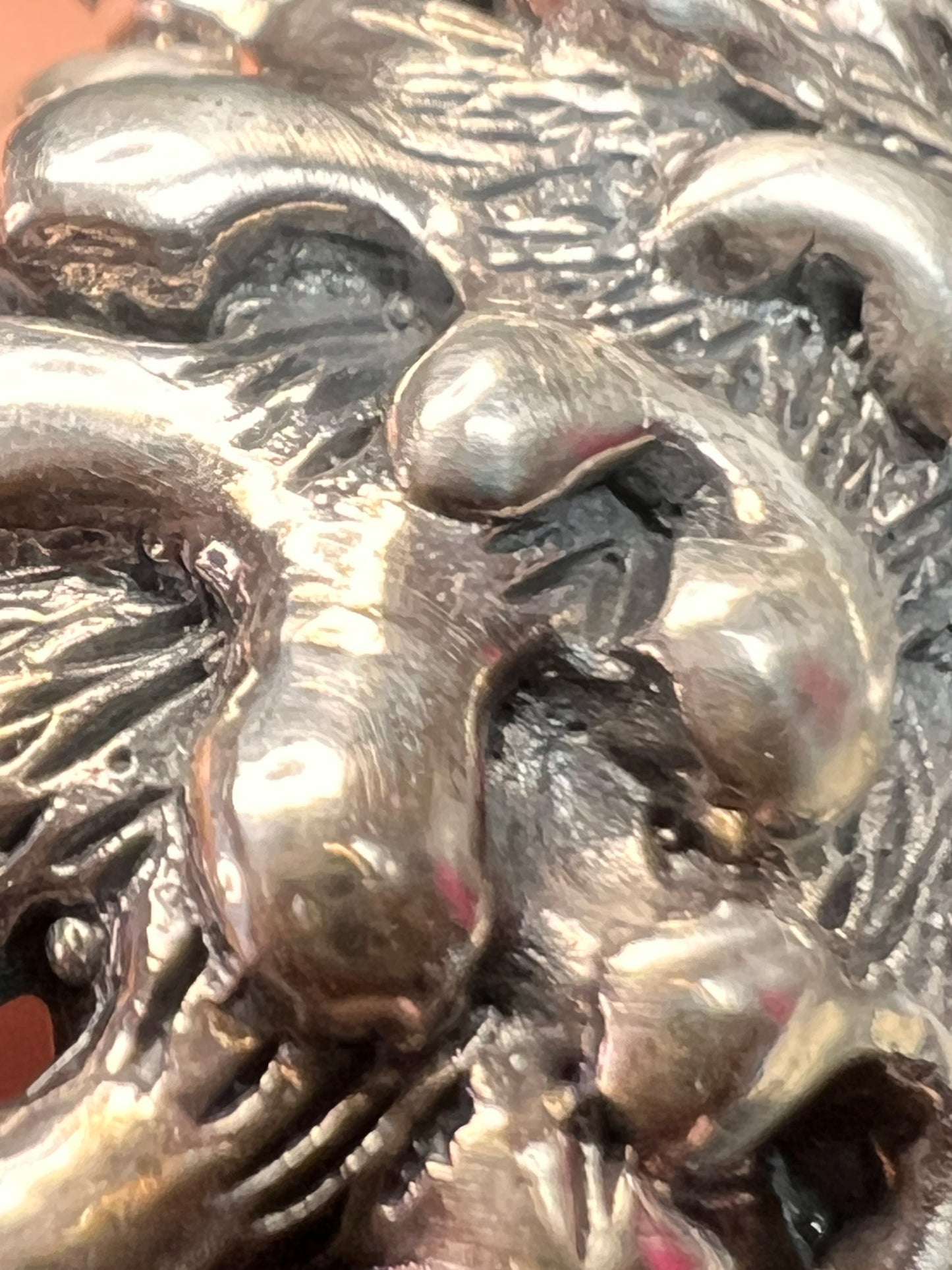 Sterling silver fungi coral ring size 7
