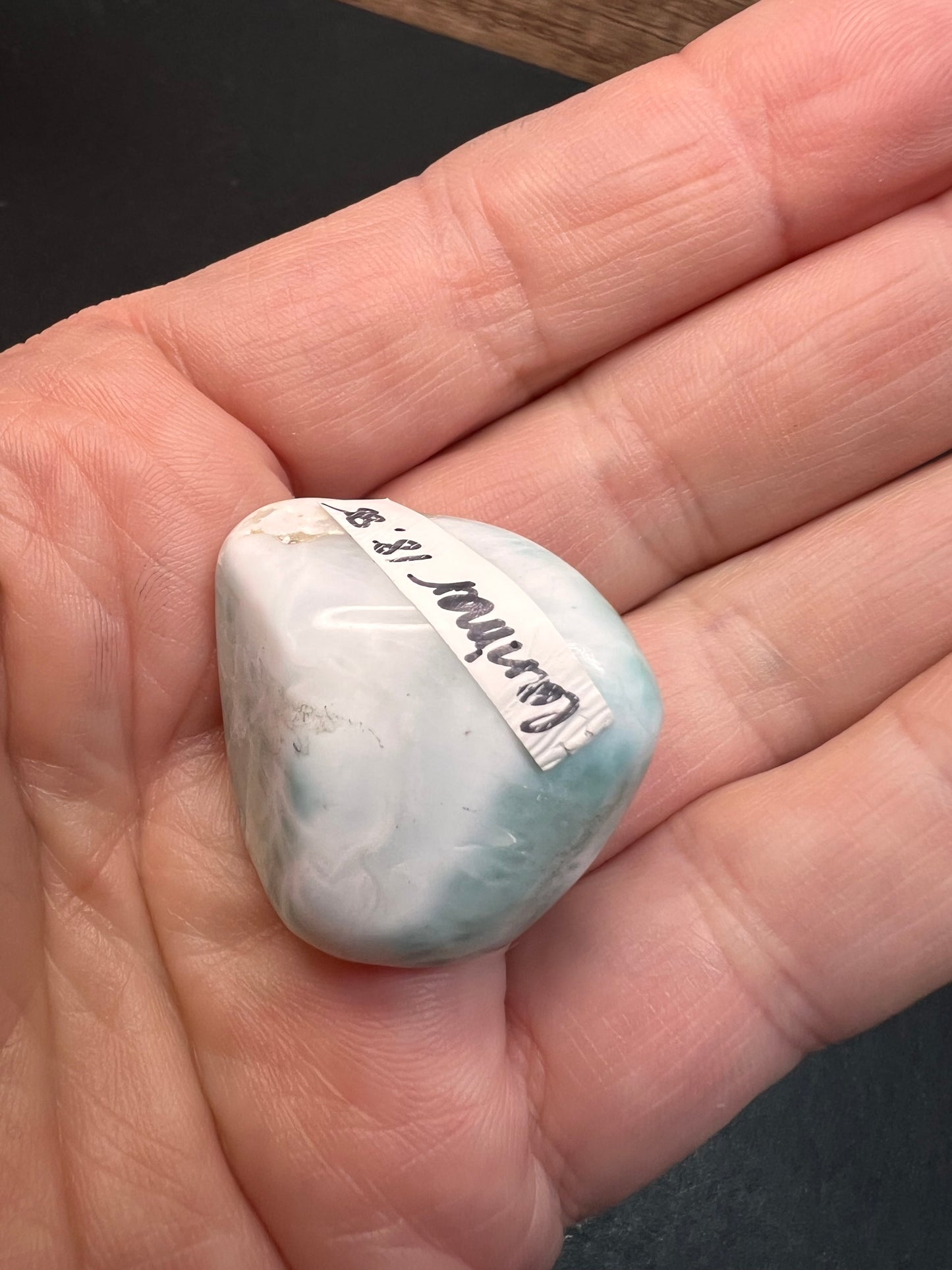 Larimar tumble 23.04 grams