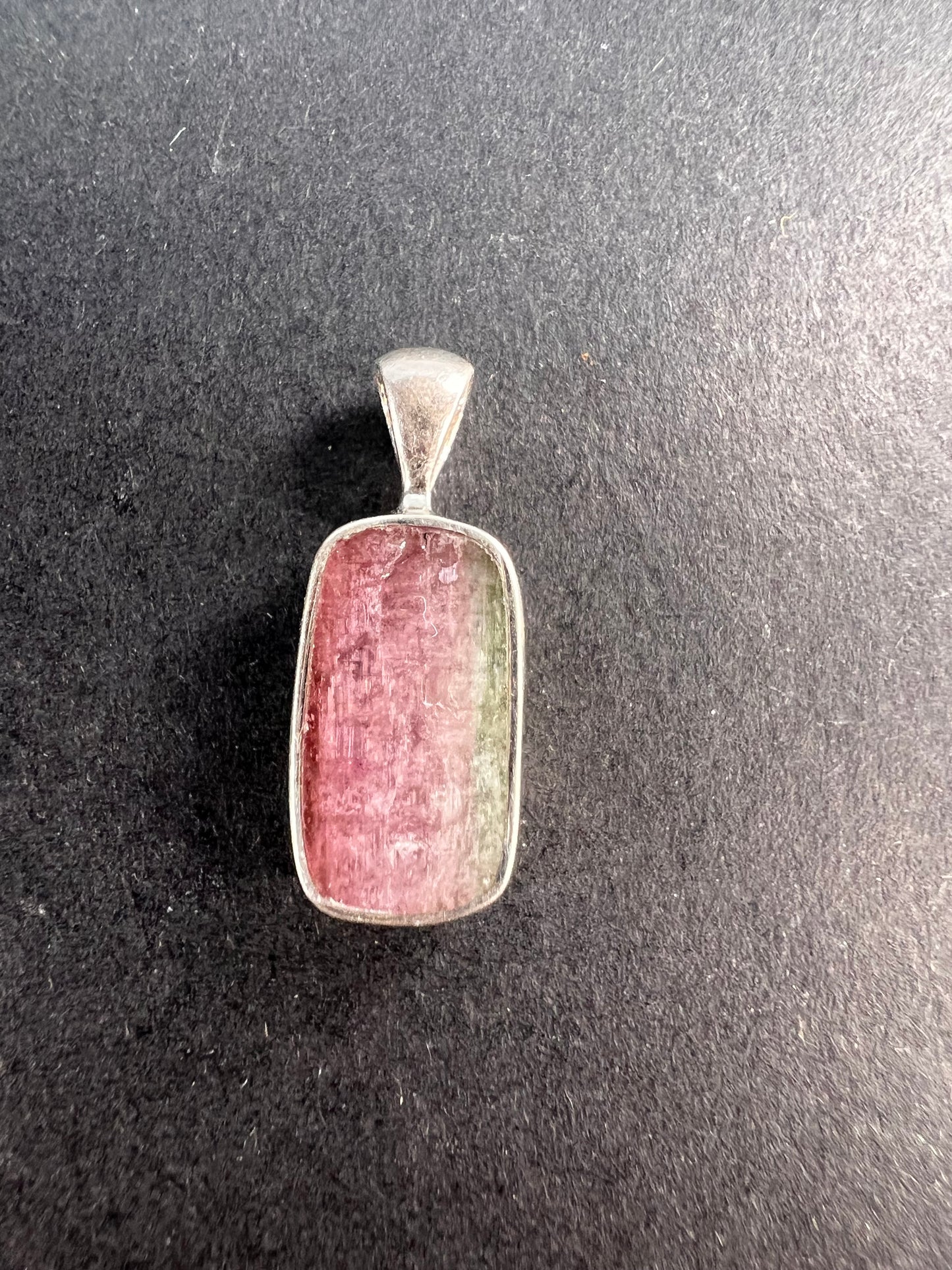 NEW Watermelon sterling silver pendant 1.32 grams