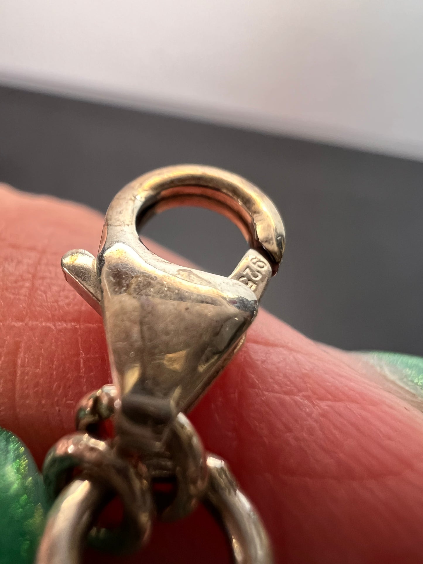 Vintage sterling silver turtles bracelet