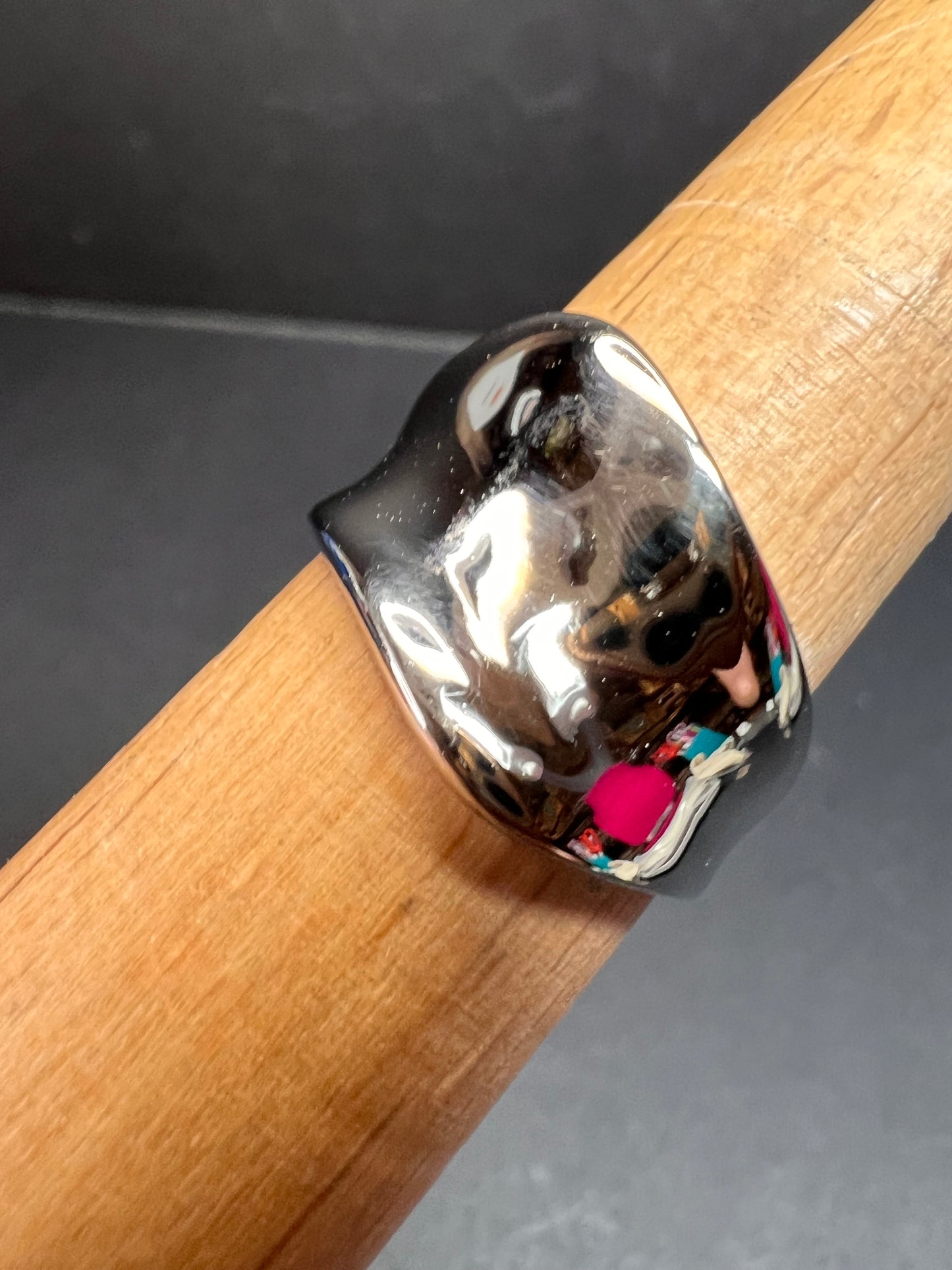 Vintage sterling silver ring size 8