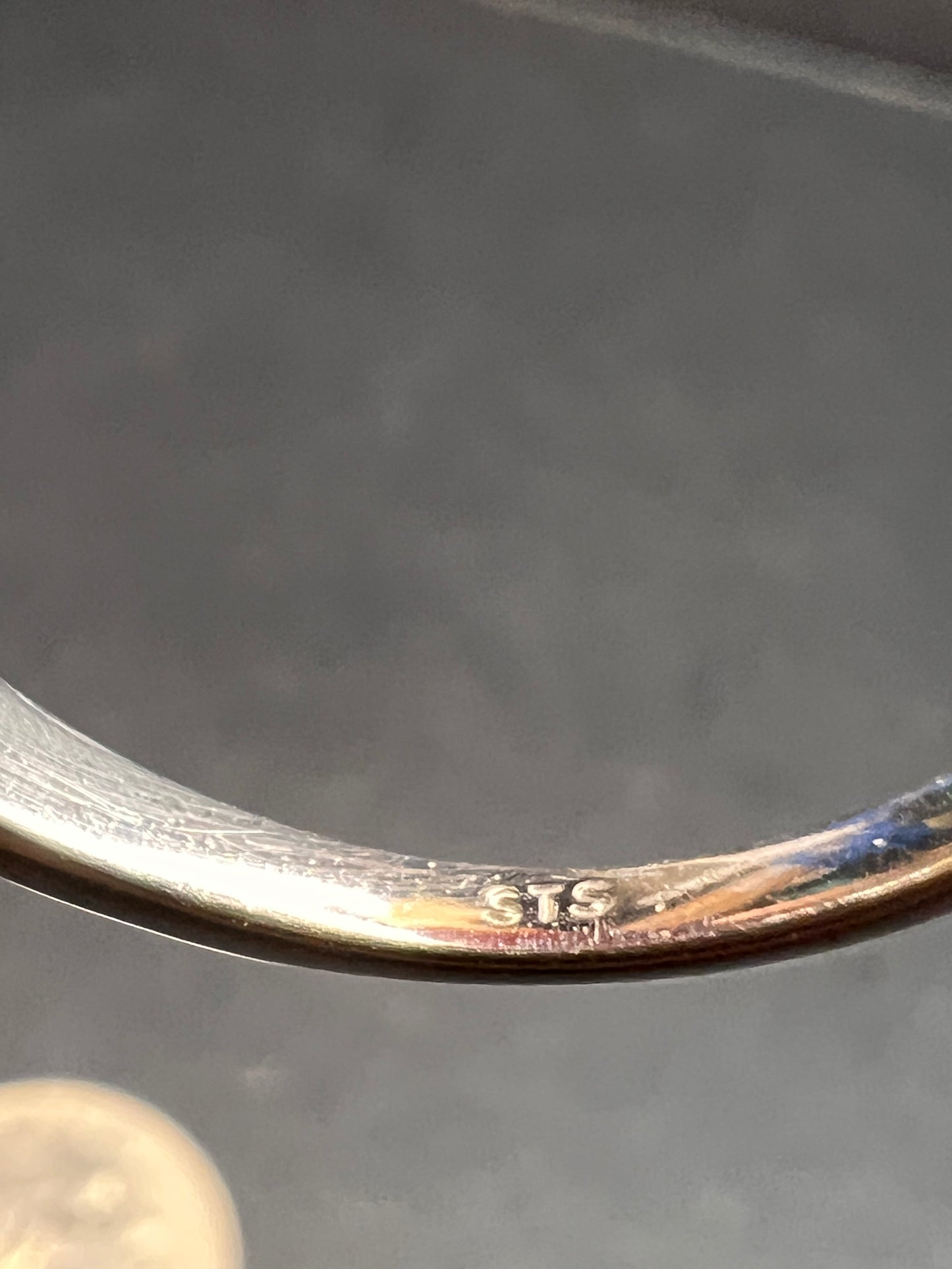 NEW ametrine and topaz sterling silver ring size 11