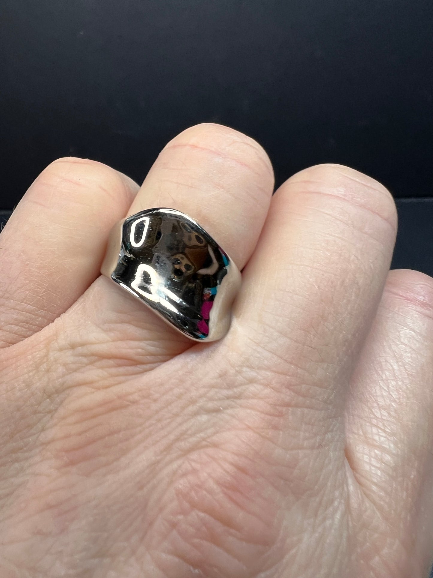 Vintage sterling silver ring size 8