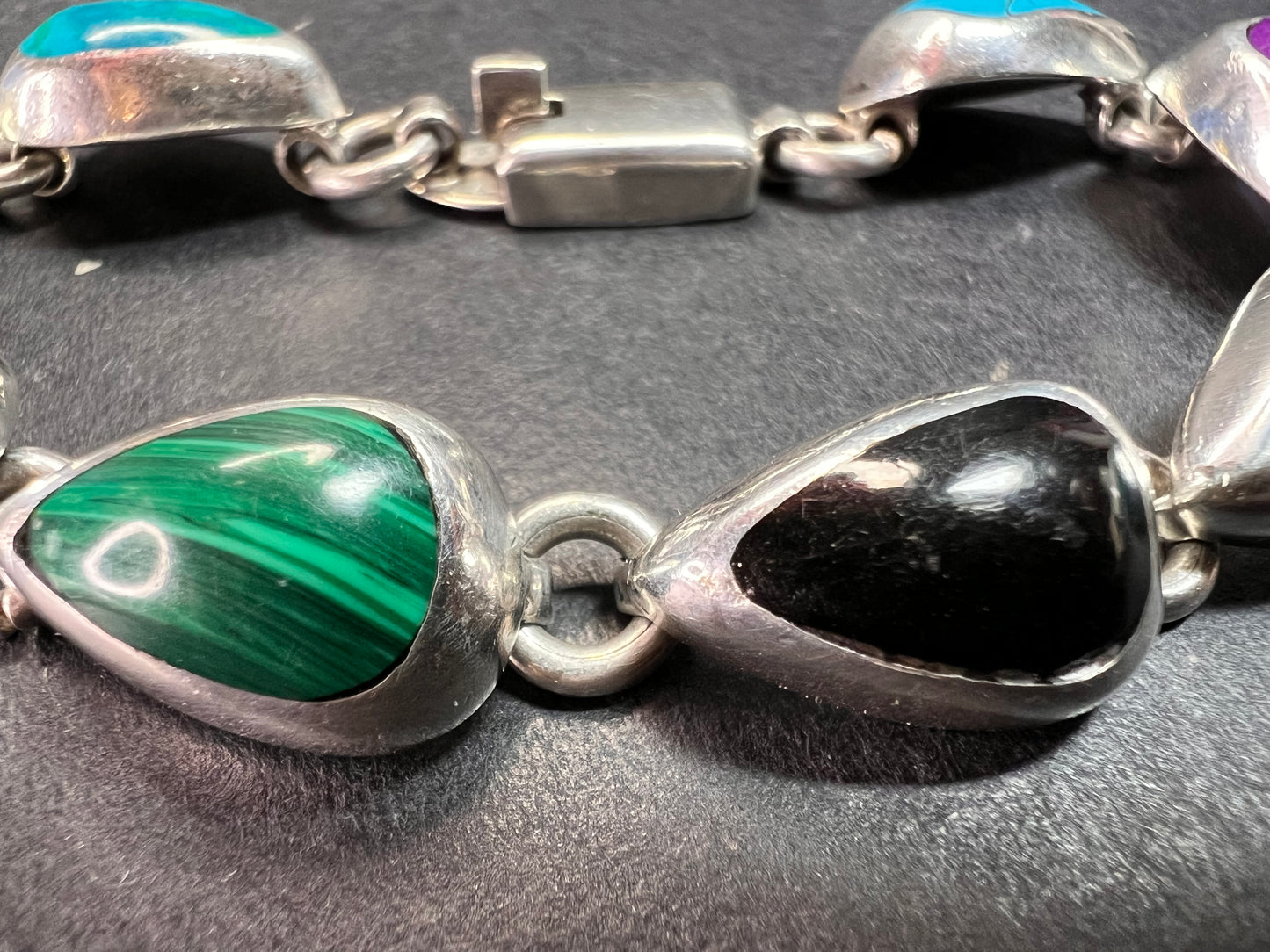 Vintage Taxco Mexico Sterling silver bracelet