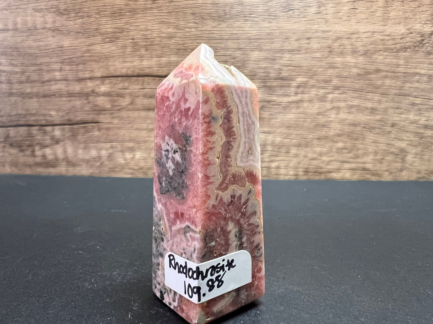 Rhodochrosite tower 51.32 grams