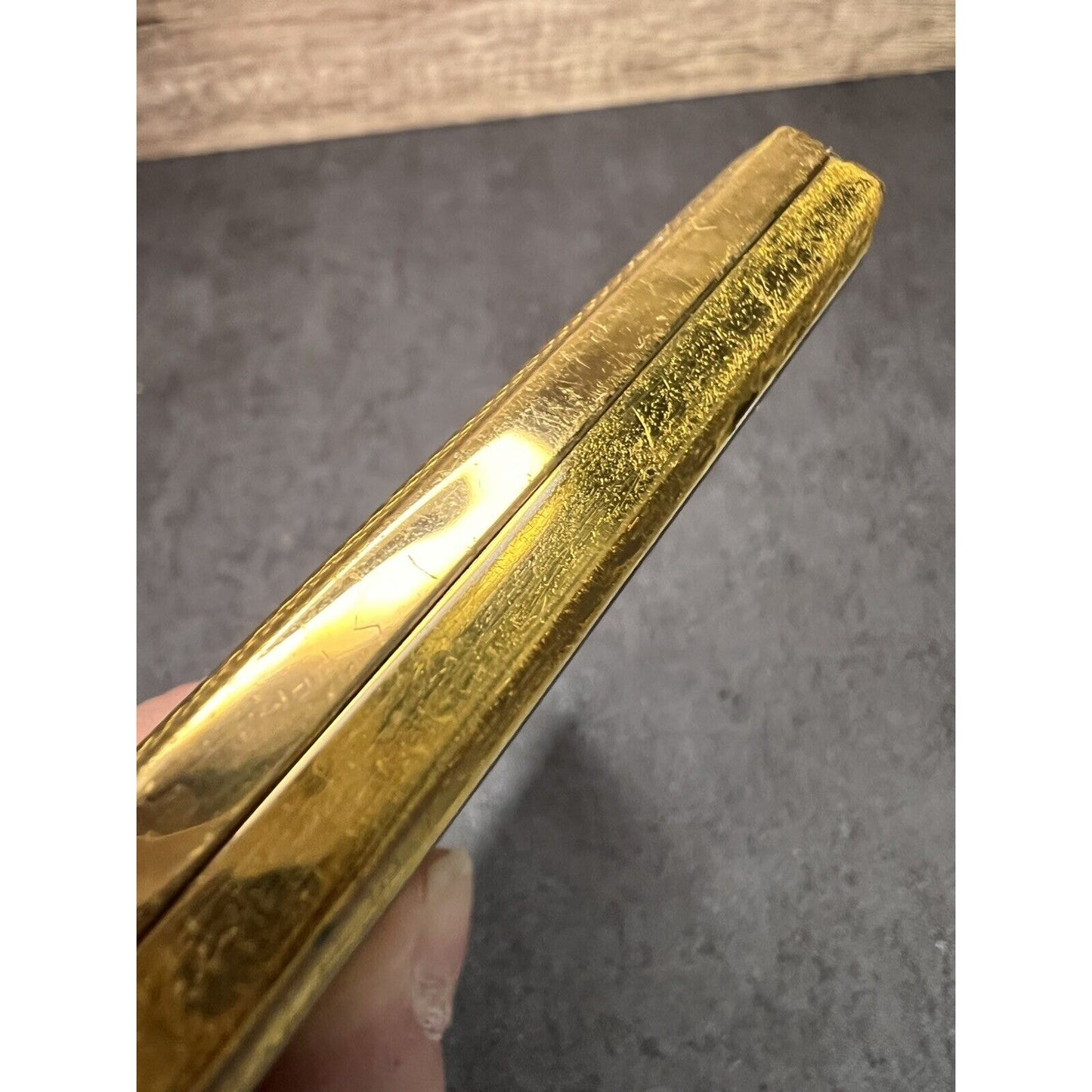 Vintage Cloisenamel By Colibri Convertible Compact Made In England