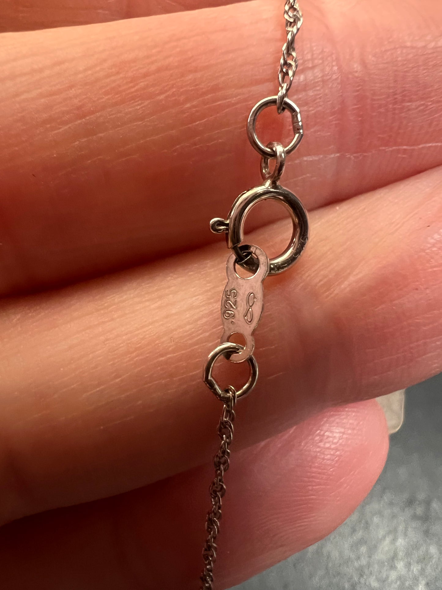 NEW Moroccan rose amethyst and brown zircon halo pendant in sterling silver with vintage chain