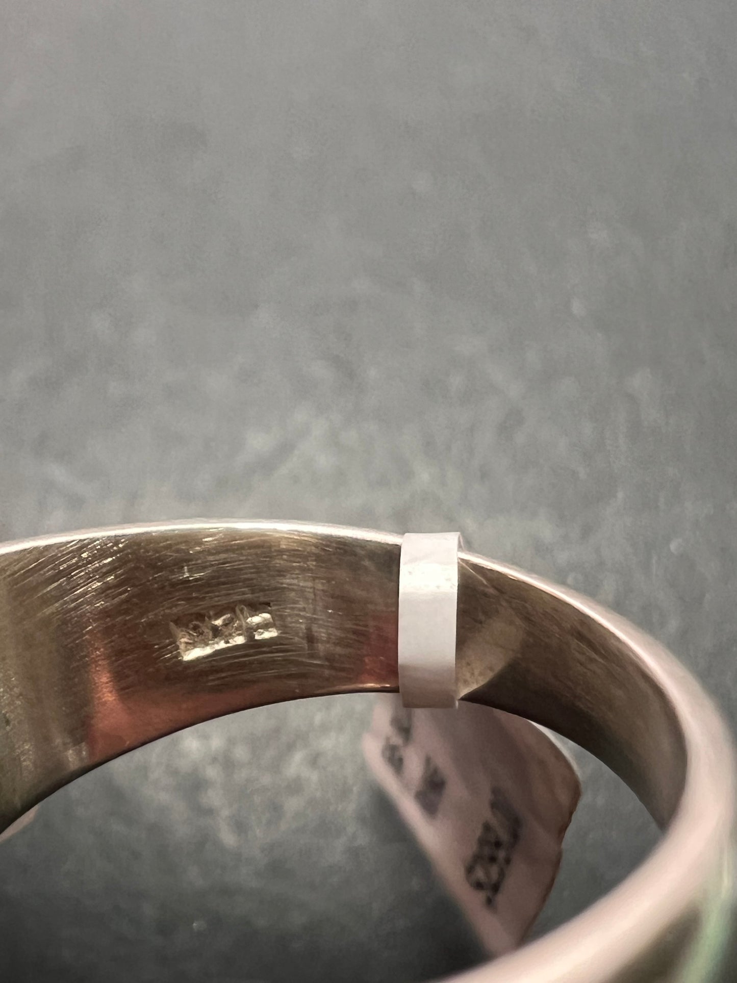 NEW size 8 Blue topaz sterling silver ring size 12.47 grams