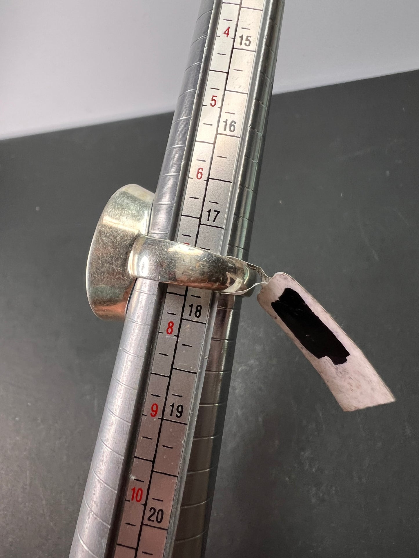 NEW Swiss Blue Topaz sterling silver ring size 7. 11.79 grams