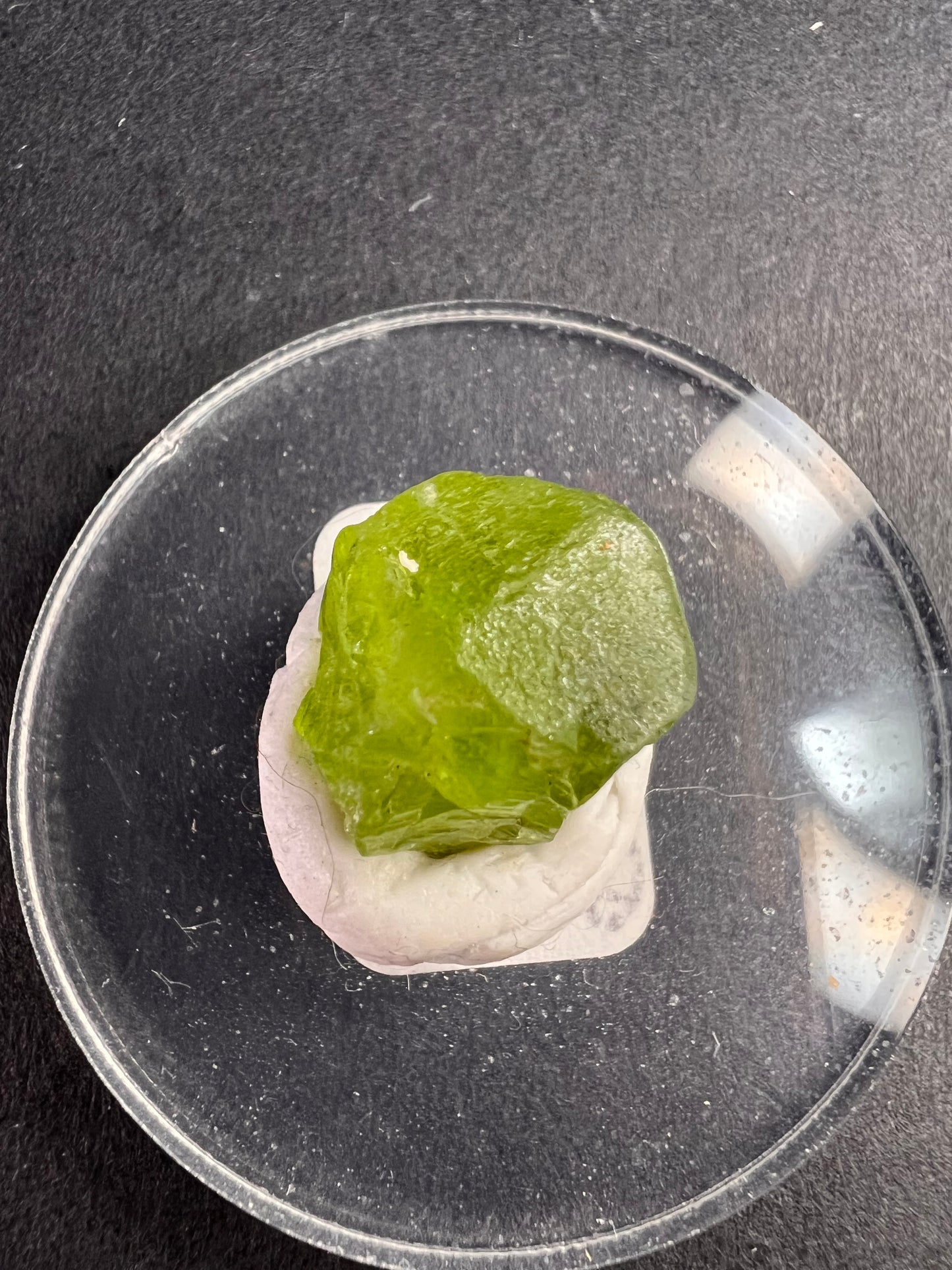 Peridot rough specimen from Pakistan