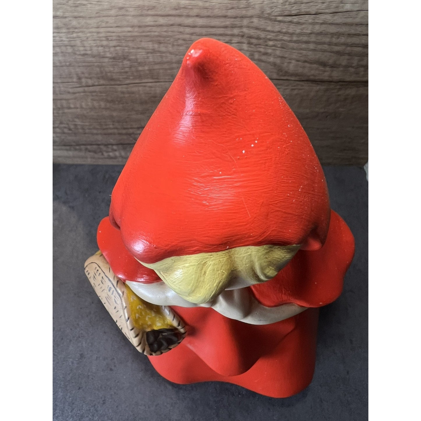 1970 Vtg Little Red Riding Hood Cookie Jar Hand Painted Ceramic Grannycore