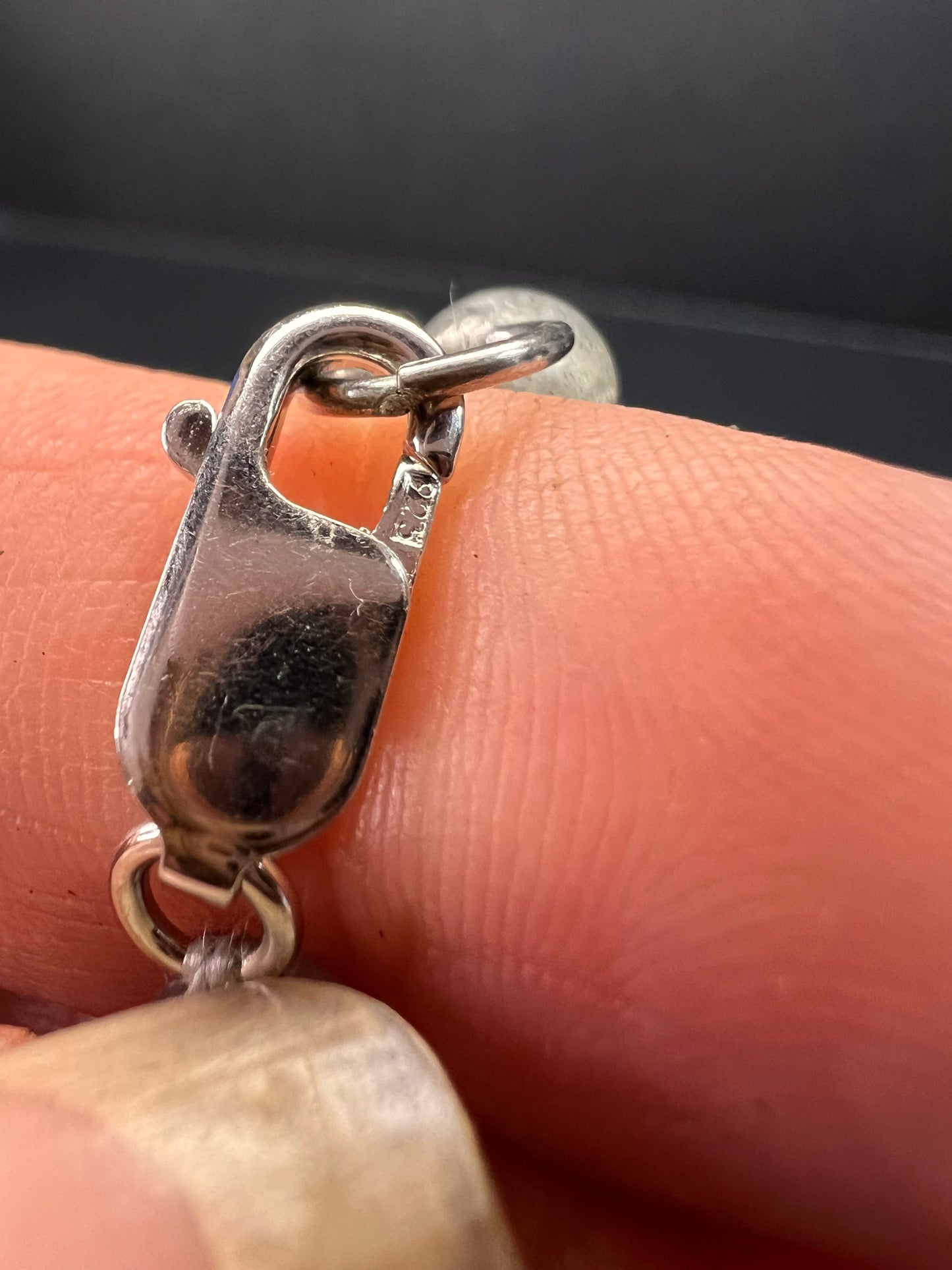 NEW labradorite bib statement necklace with sterling silver clasp