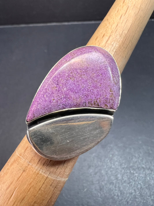 Jay King DRT stichtite sterling silver ring size 6