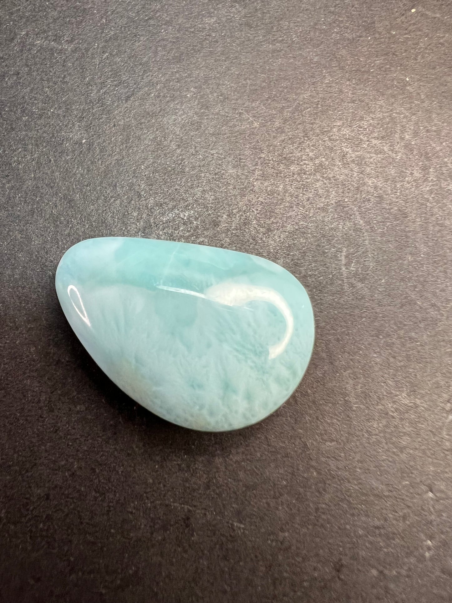 Larimar freeform cabochon 5.47 grams