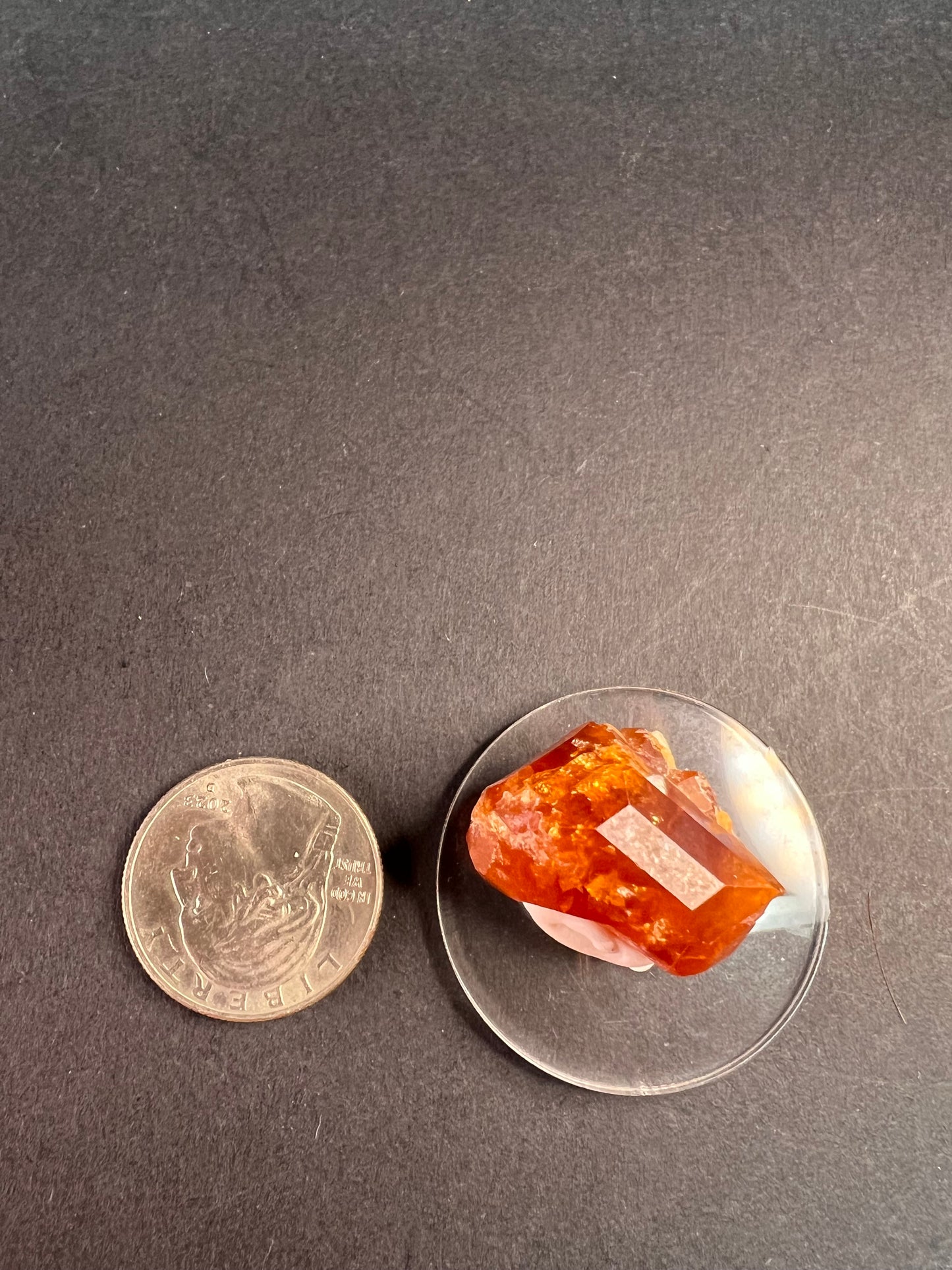 Spessartine garnet specimen from Africa