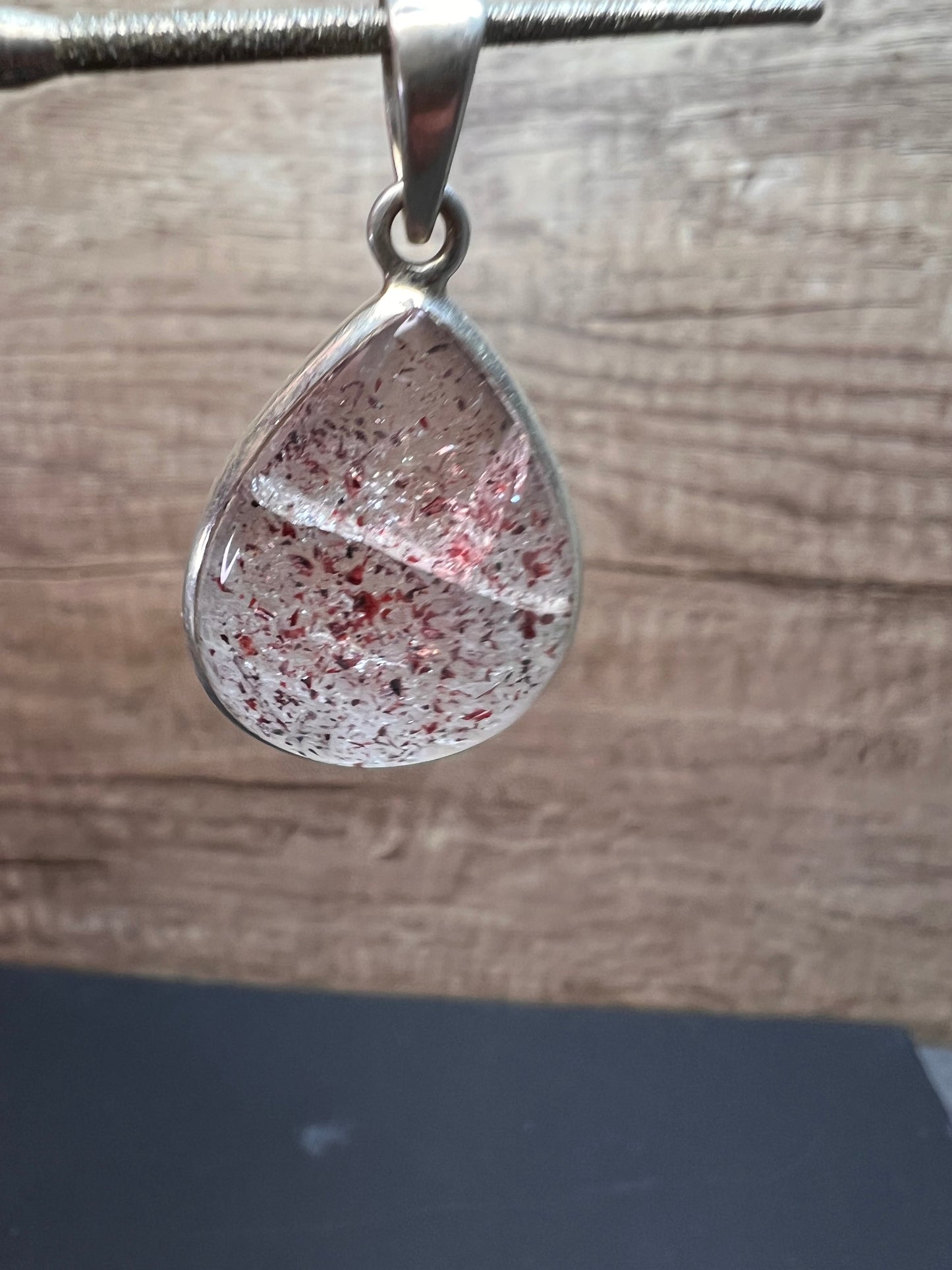 NEW Lepidocrocite super 7 teardrop pendant 6.30 grams