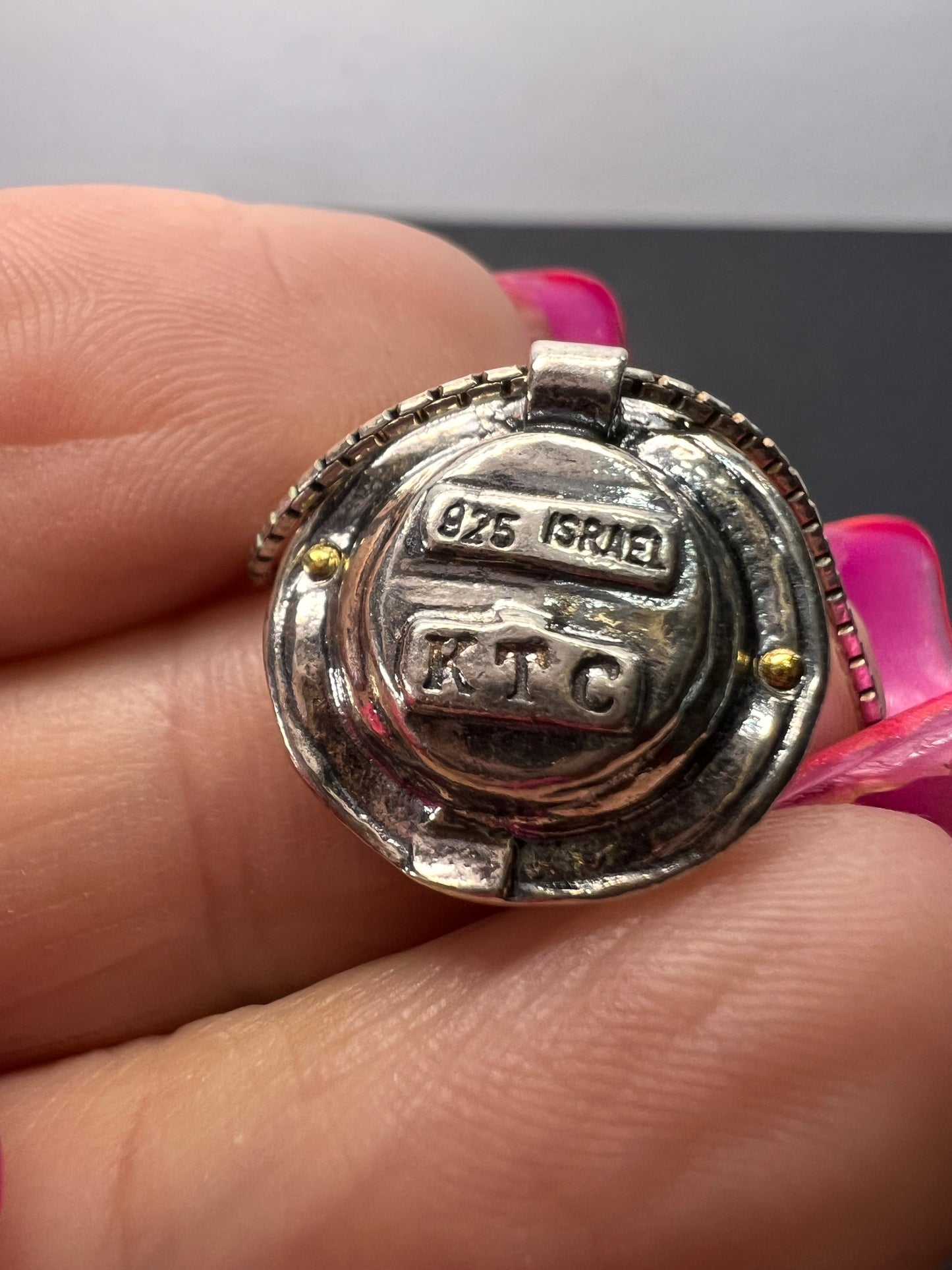 Silver Cultured Freshwater Pearl Sterling Silver With 14k Yellow Gold Over Accent Necklace