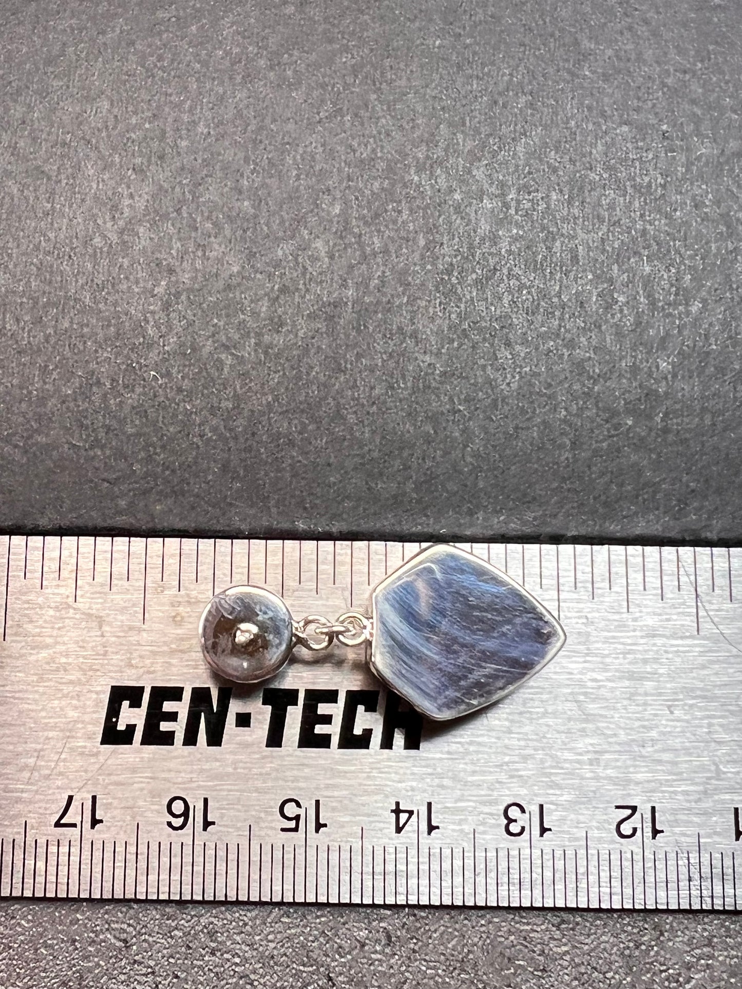 NEW Jay King stichtite sterling silver earrings