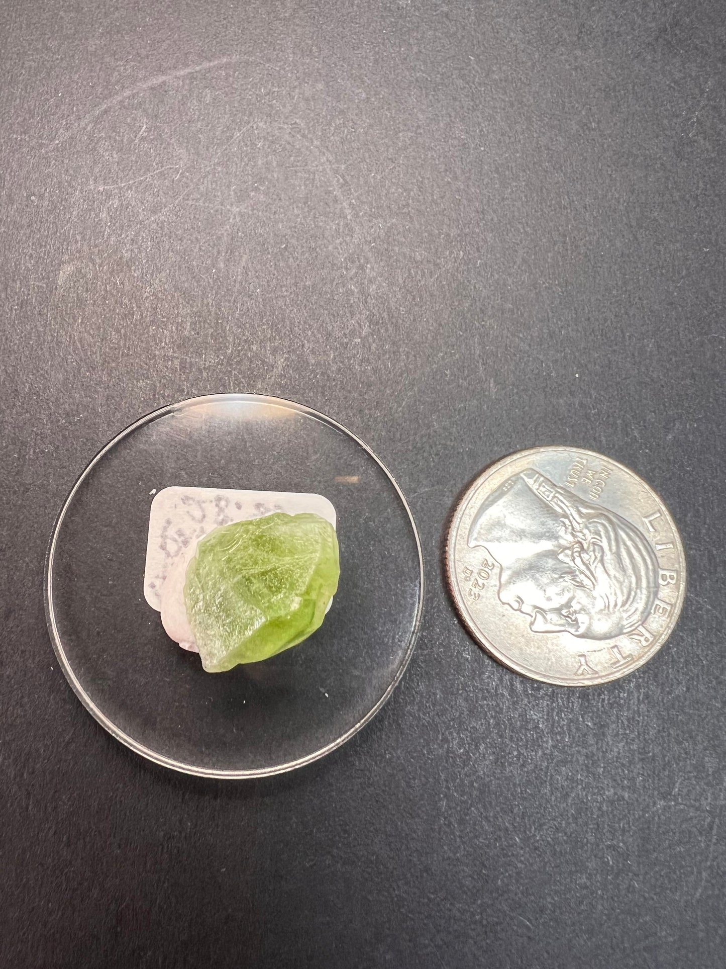 Peridot rough specimen from Pakistan