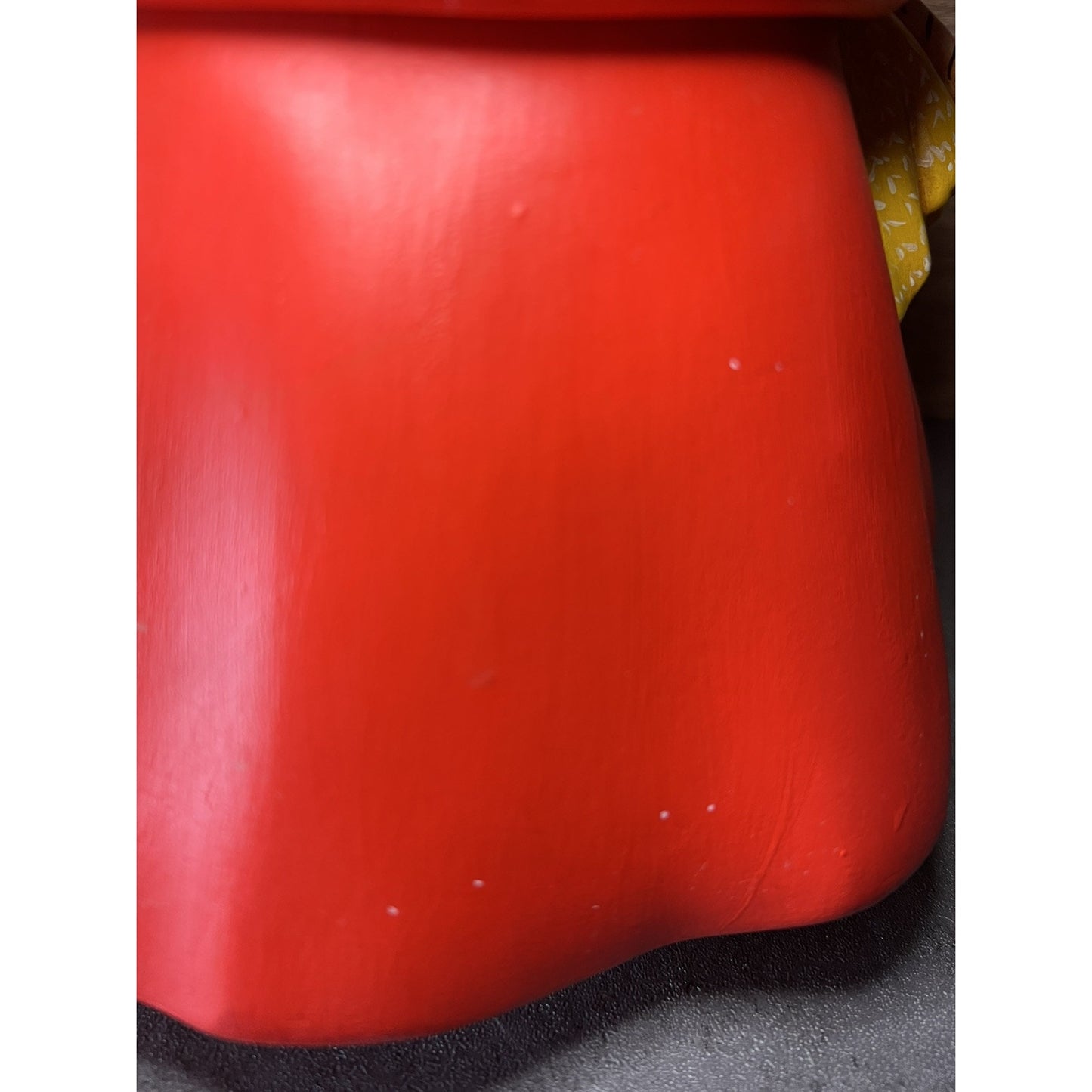 1970 Vtg Little Red Riding Hood Cookie Jar Hand Painted Ceramic Grannycore