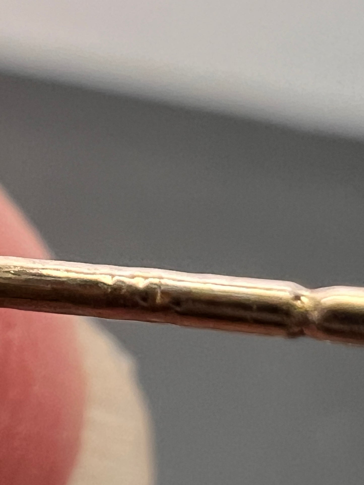 14k white gold champagne 2ctw CZ stud earrings 6.7mm