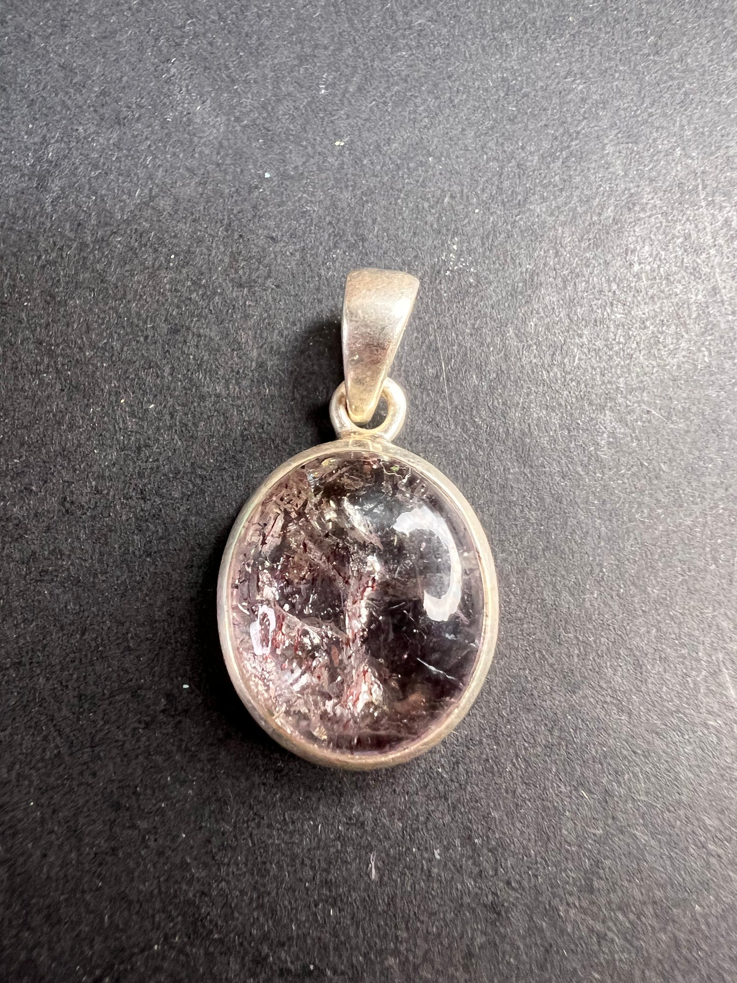 NEW Lepidocrocite super 7 sterling silver pendant 3.97 grams
