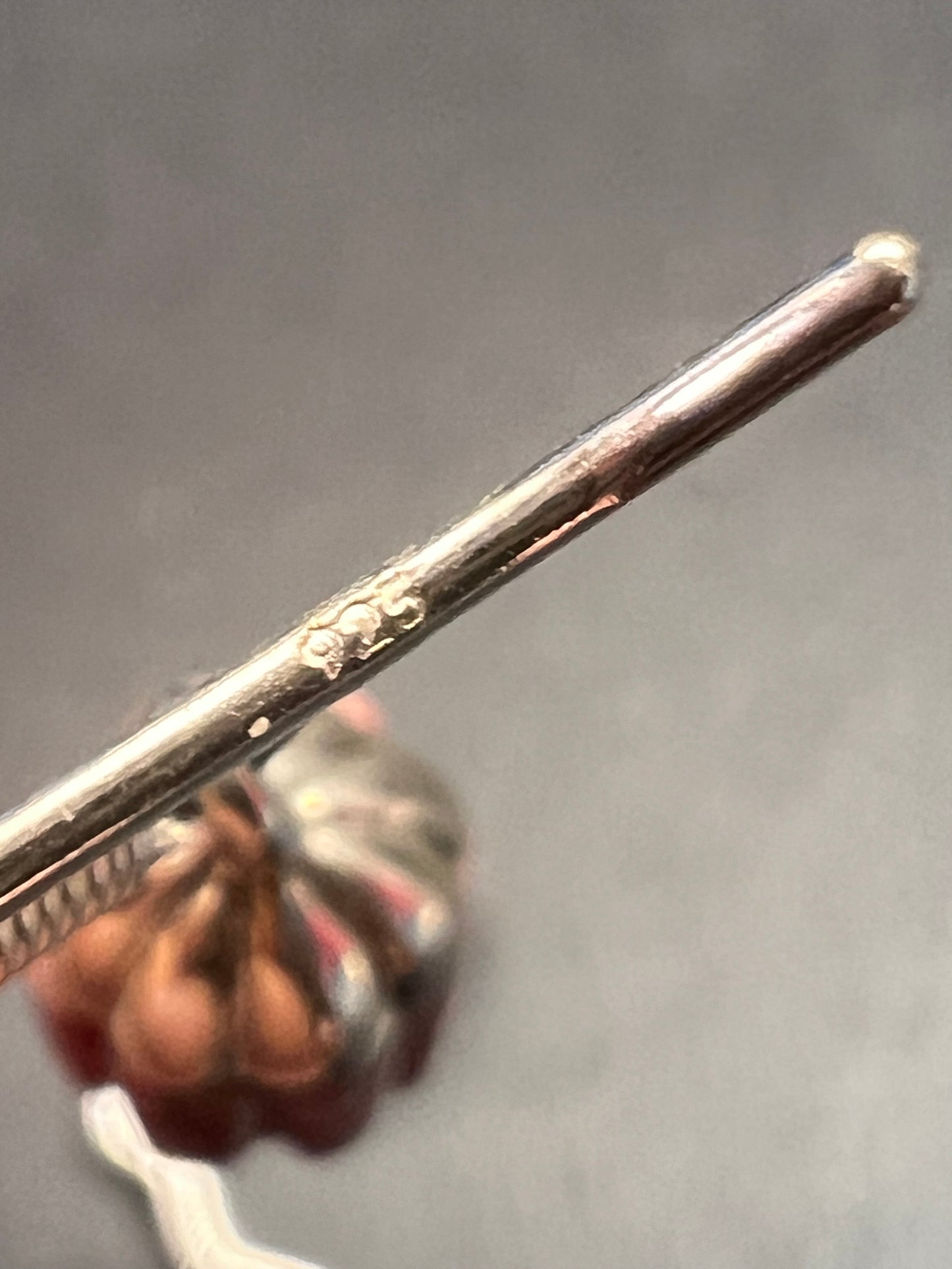 NEW Norwegian thulite sterling silver earrings