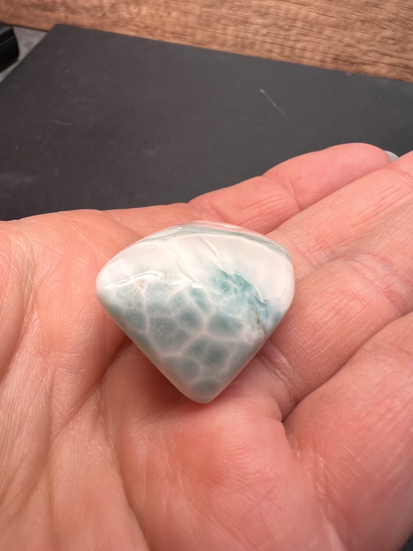 Larimar tumble 27.40 grams