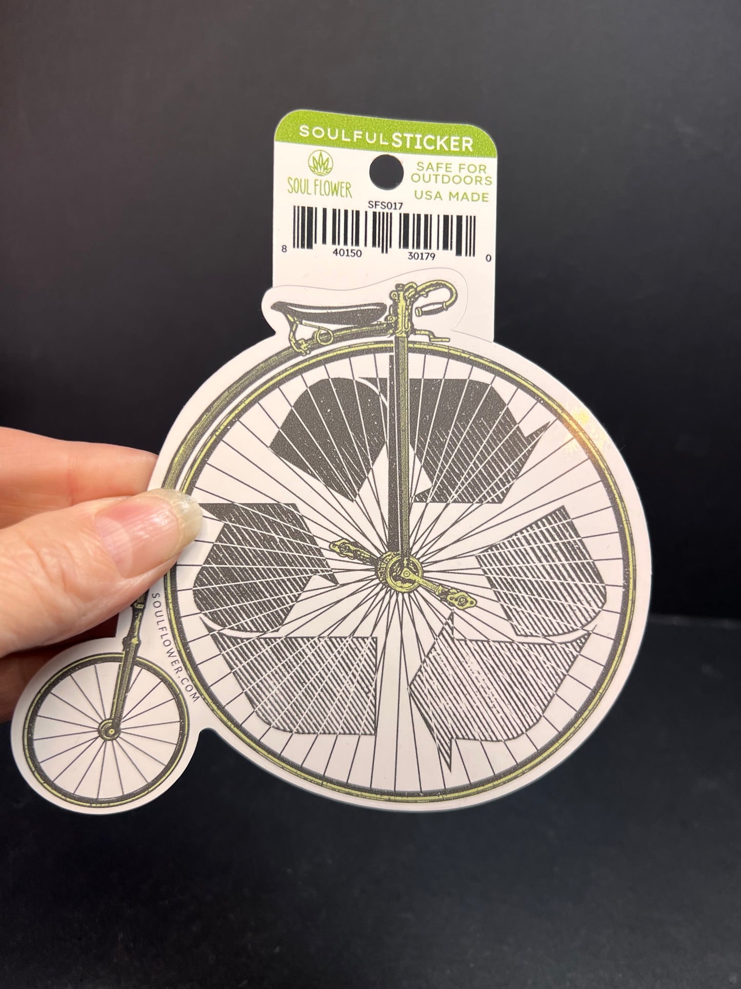 Recycle Bicycle Sticker – Soul Flower