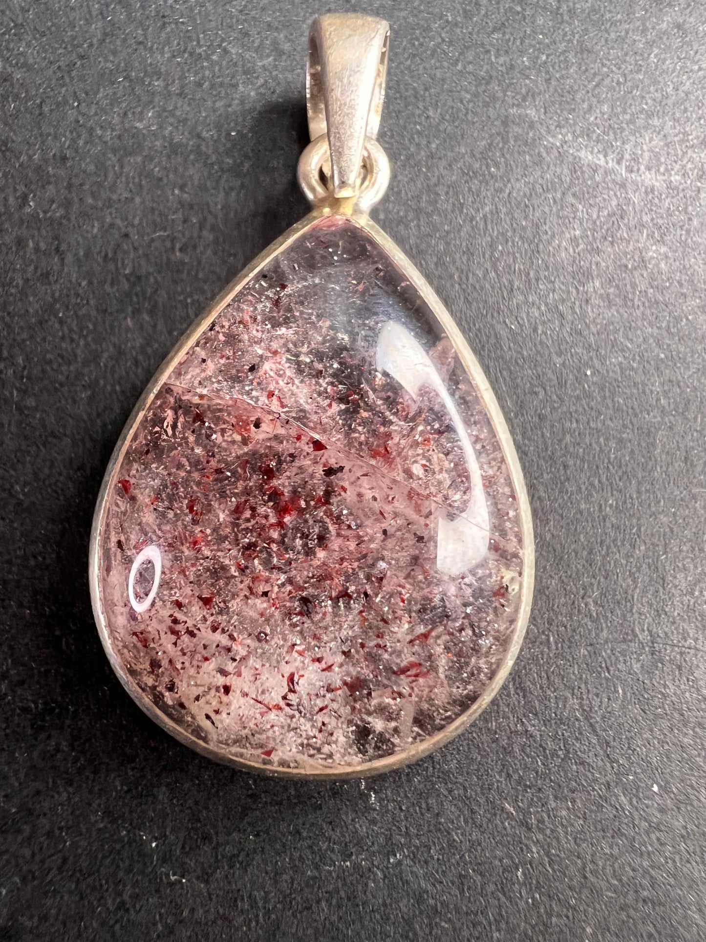 NEW Lepidocrocite super 7 teardrop pendant 6.30 grams