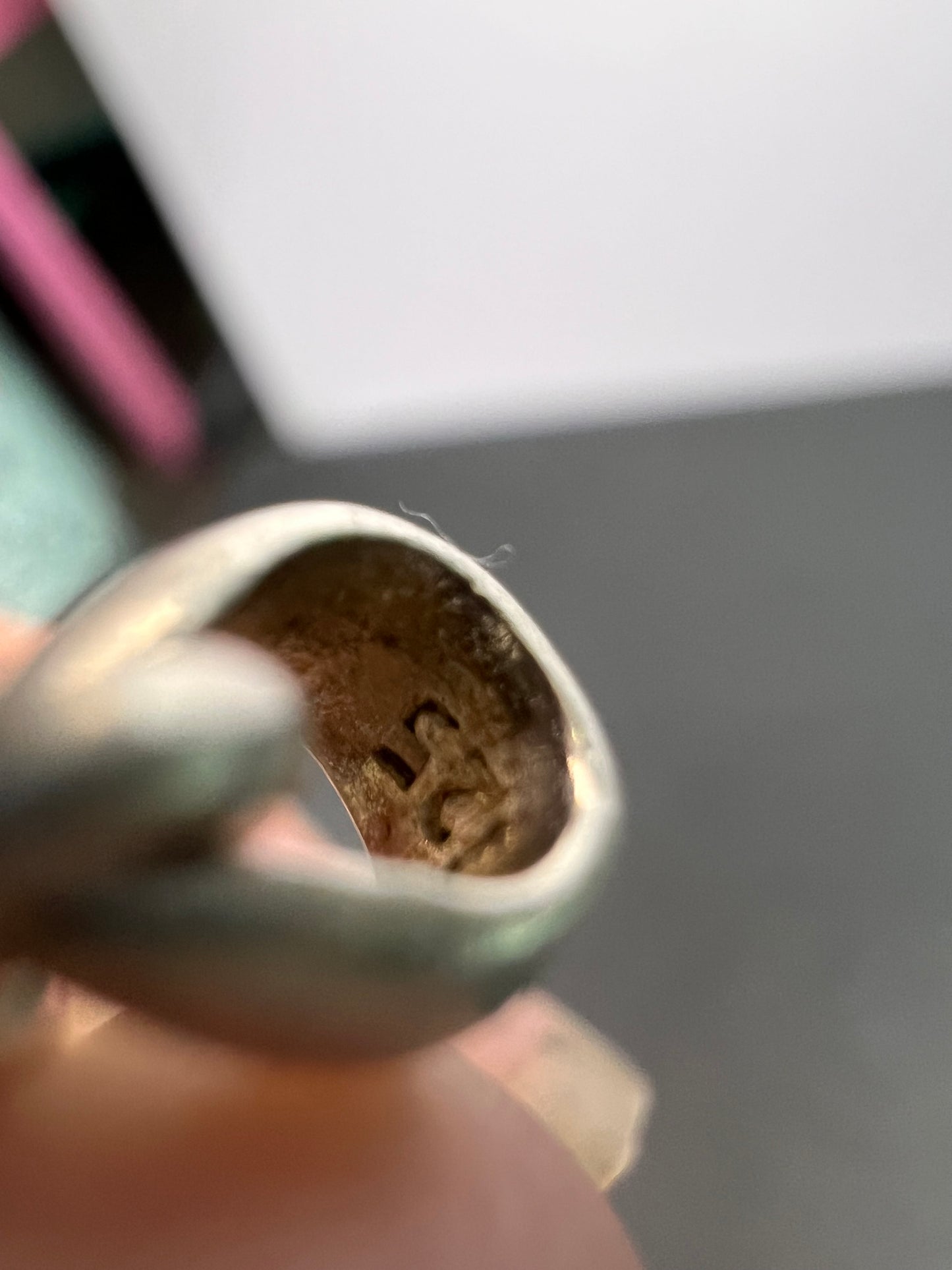 NEW Rubellite pink tourmaline sterling silver pendant 1.65 grams