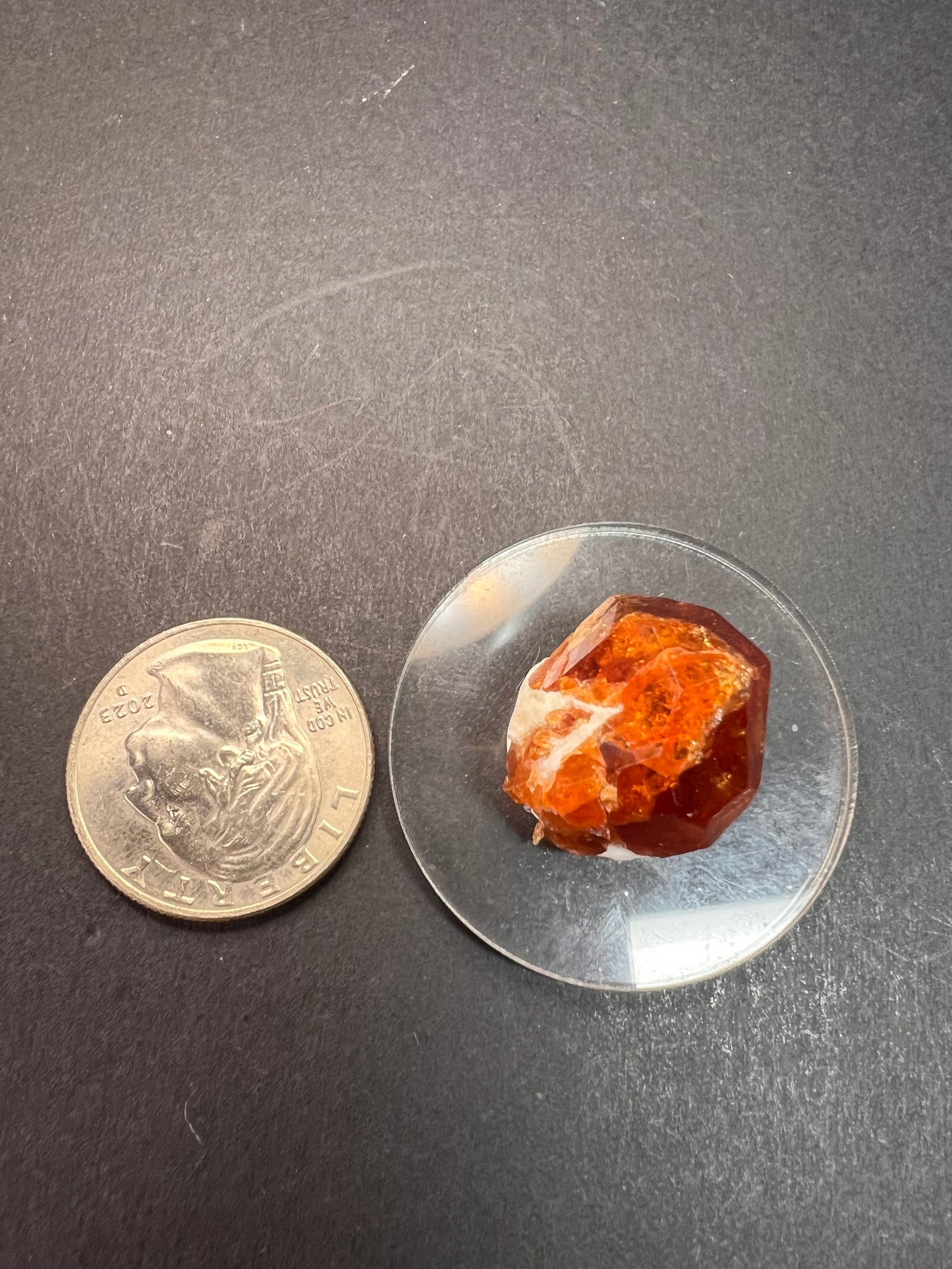 Spessartine garnet specimen from Africa