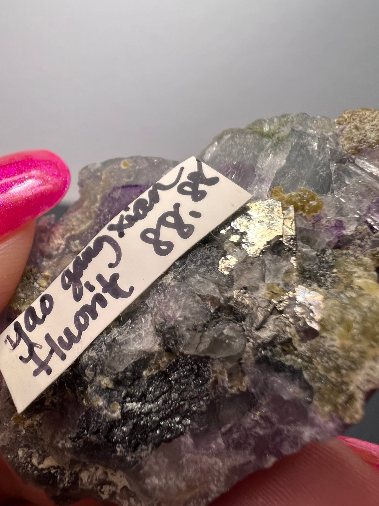 Yaogangxian fluorite specimen