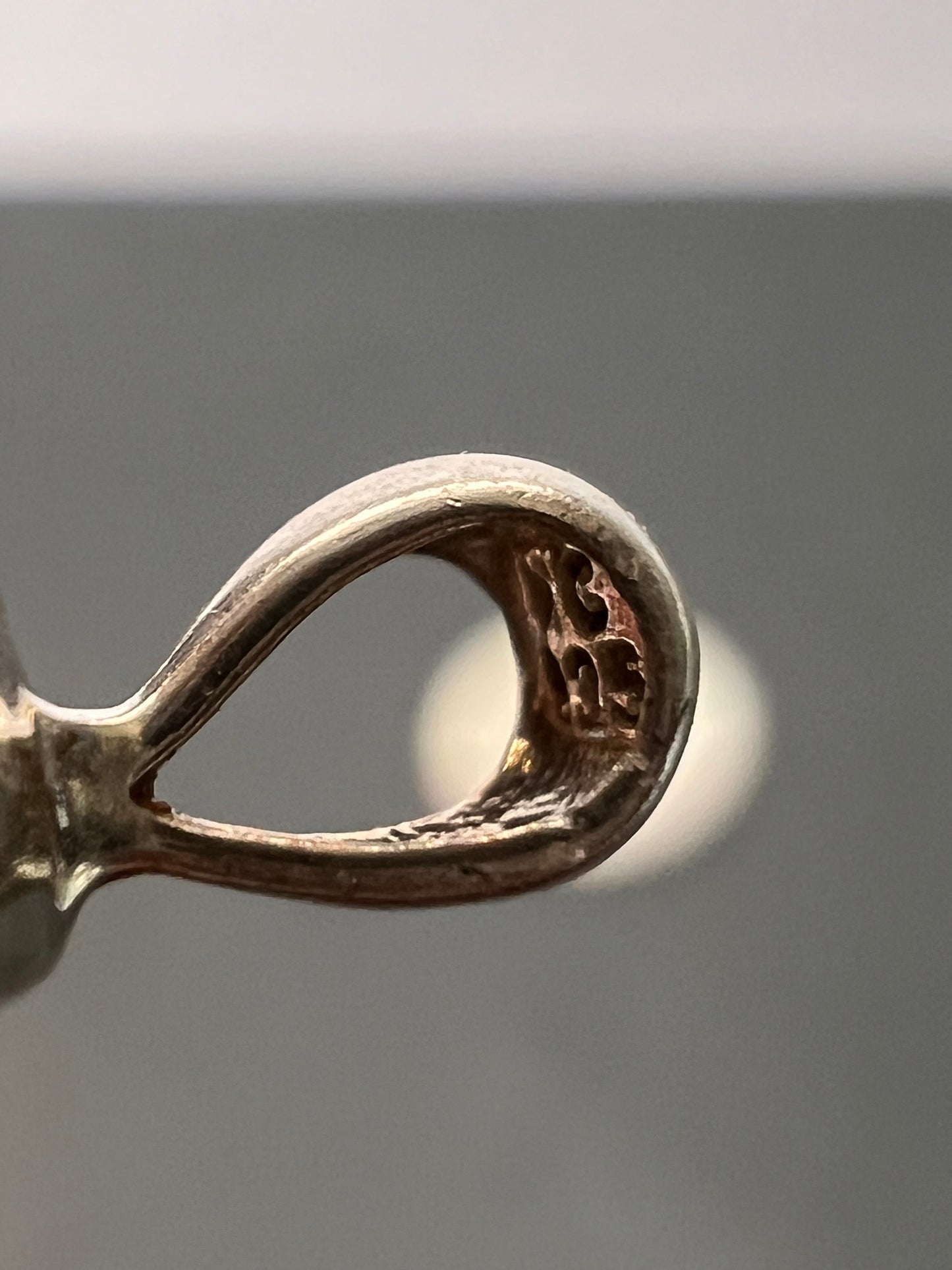 NEW pink tourmaline/ rubellite sterling silver pendant 1.59 grams