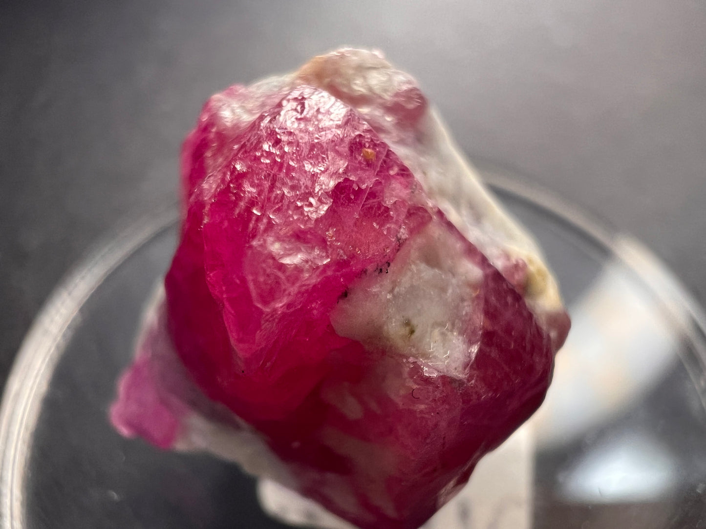 Ruby rough specimen from Afghanistan