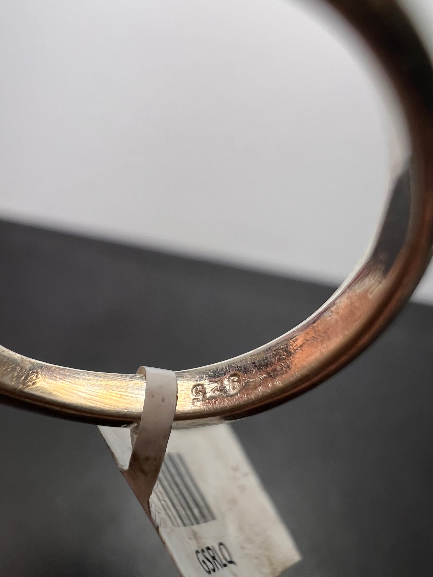 New with tag size 7 sterling silver lemon quartz ring 5.10 grams