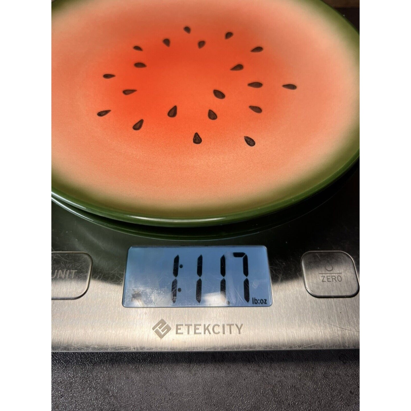 Vintage Albert Kessler & Co Watermelon Plates Set Of 3