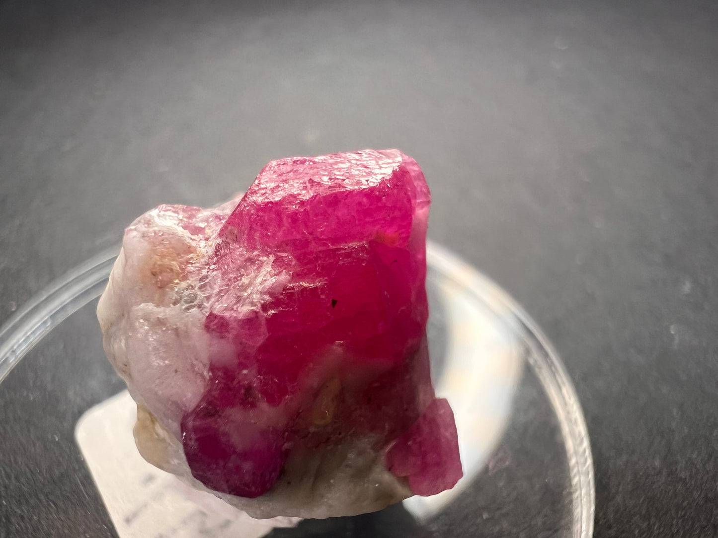 Ruby rough specimen from Afghanistan