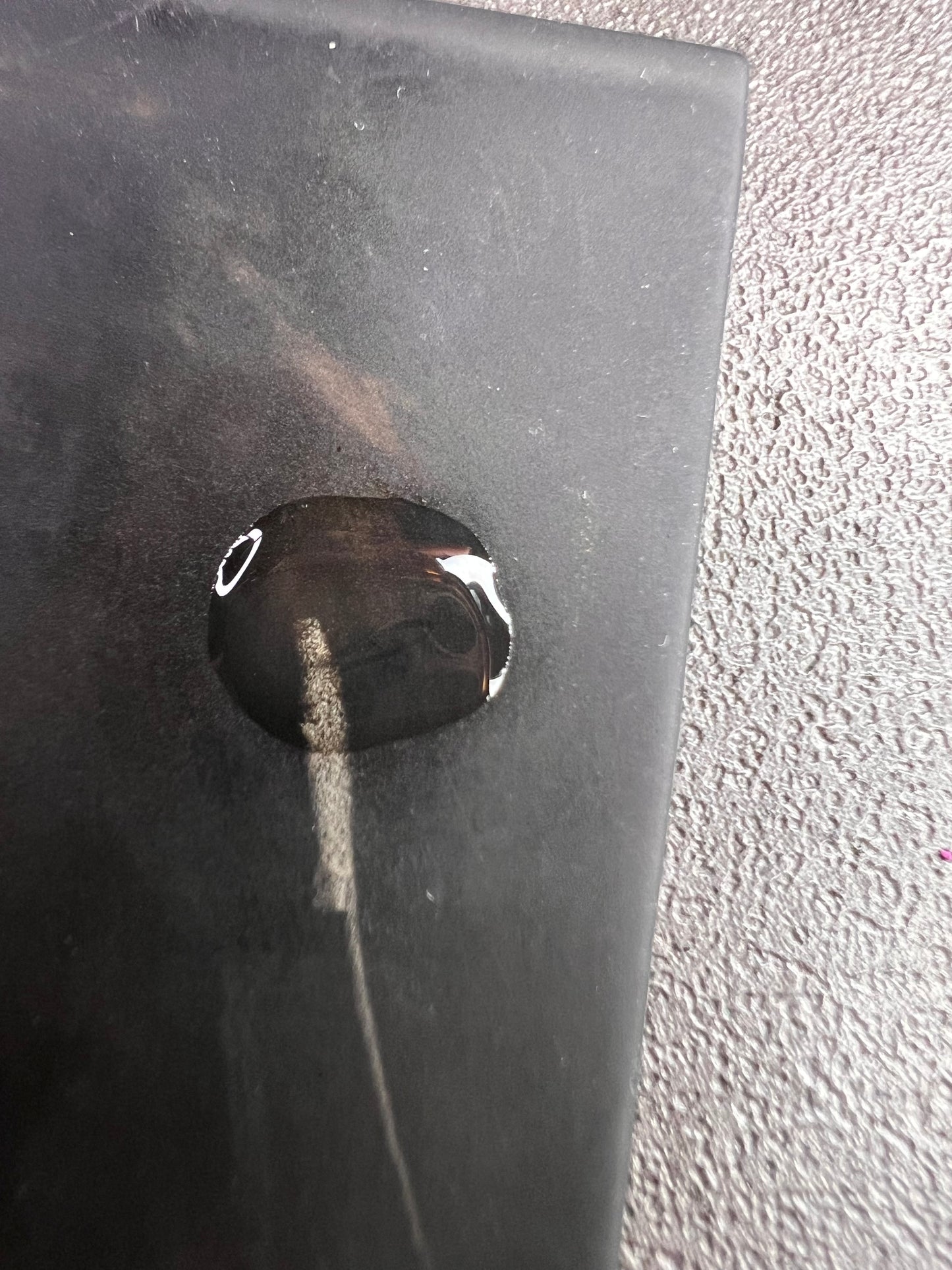 Vintage 14k white gold star ruby ring size 6