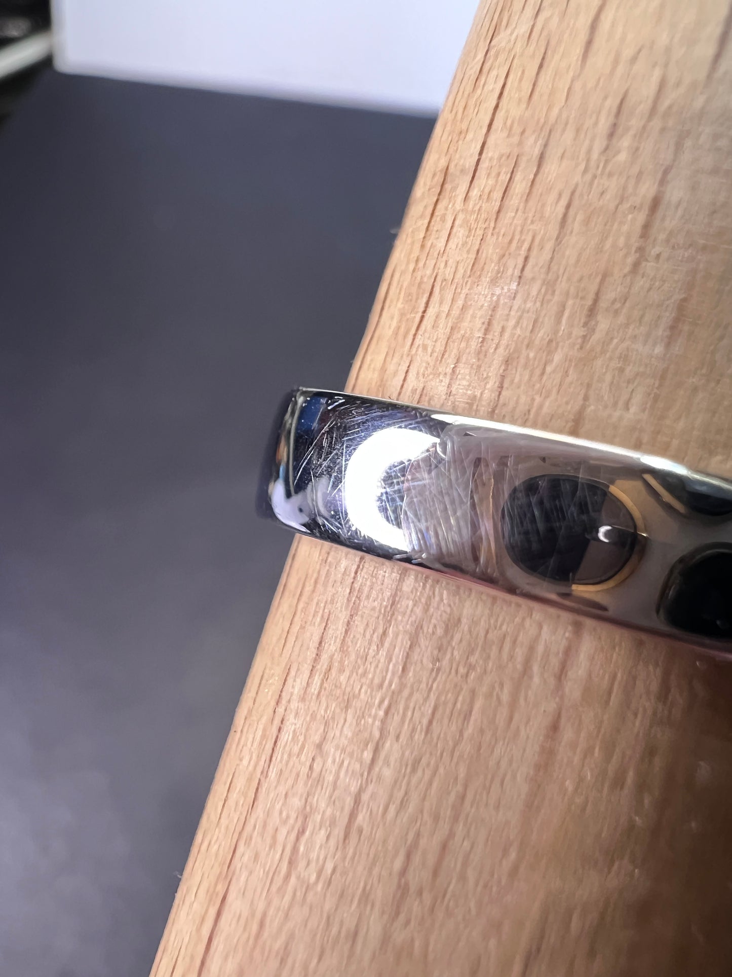 Blue & White Topaz Ring | Sterling Silver Ring size 10