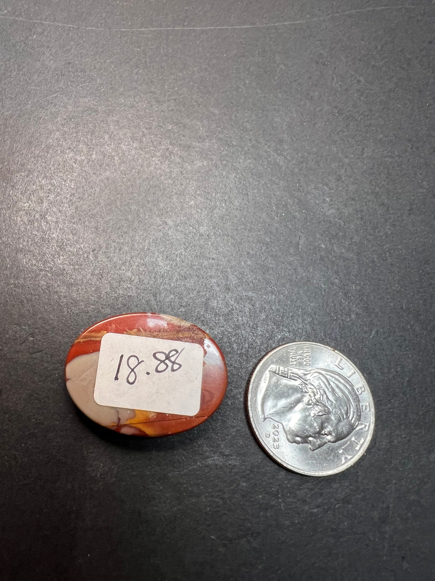 Noreena Jasper oval cabochon 5.56 grams